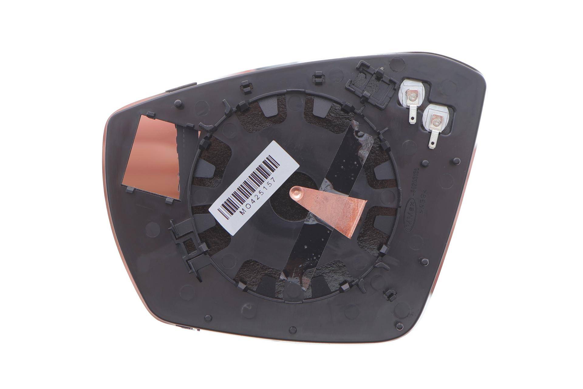 Скло дзеркала (з підігрівом) Skoda Octavia 12-21/VW T-Roc/T-Cross 17- (R)