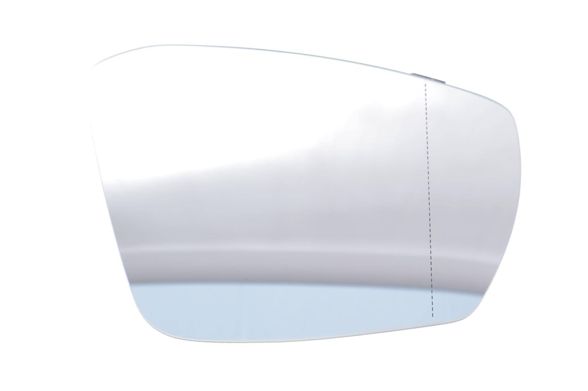 Скло дзеркала (з підігрівом) Skoda Octavia 12-21/VW T-Roc/T-Cross 17- (R)