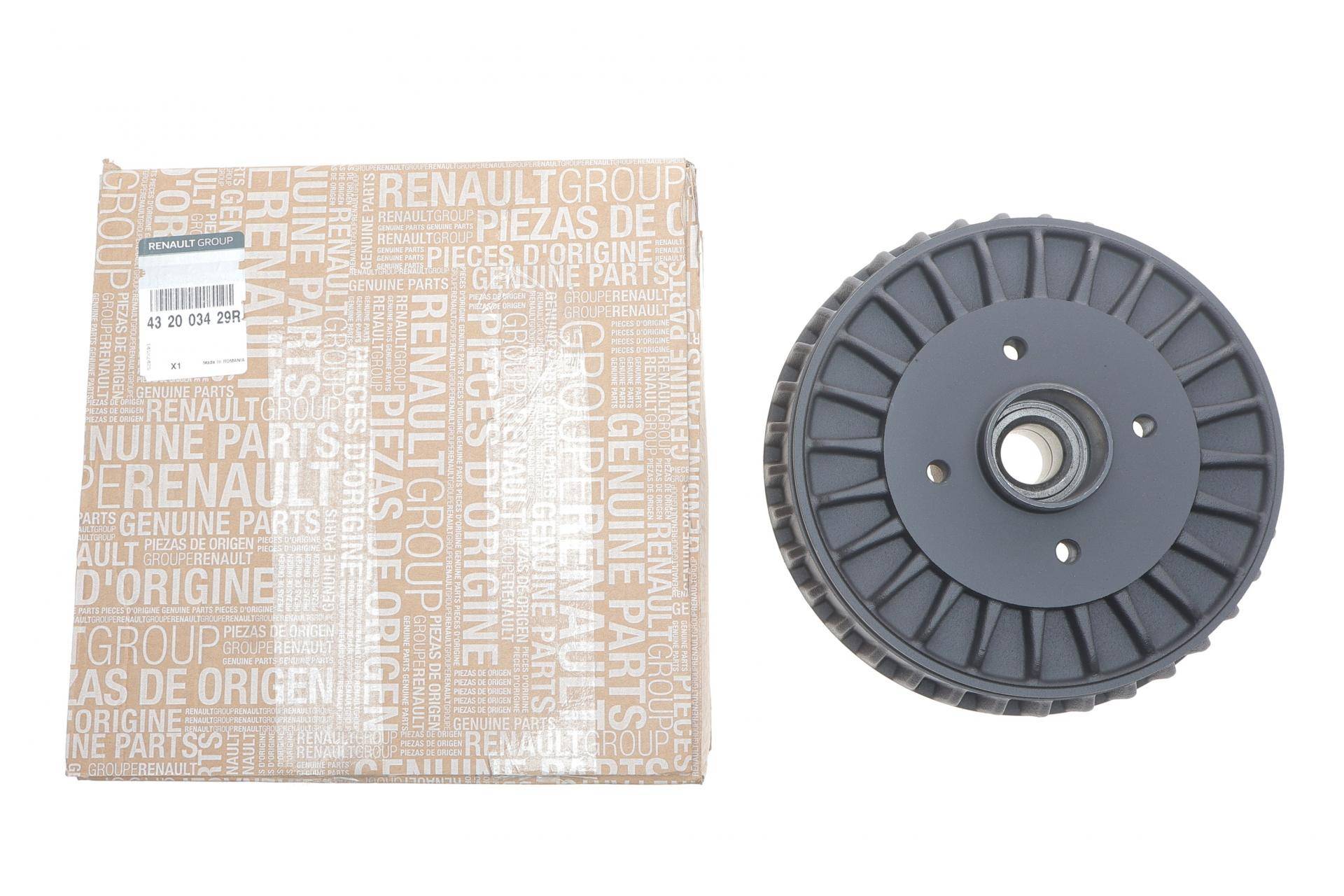 Барабан гальмівний (задній) Renault Logan/Dokker 07-