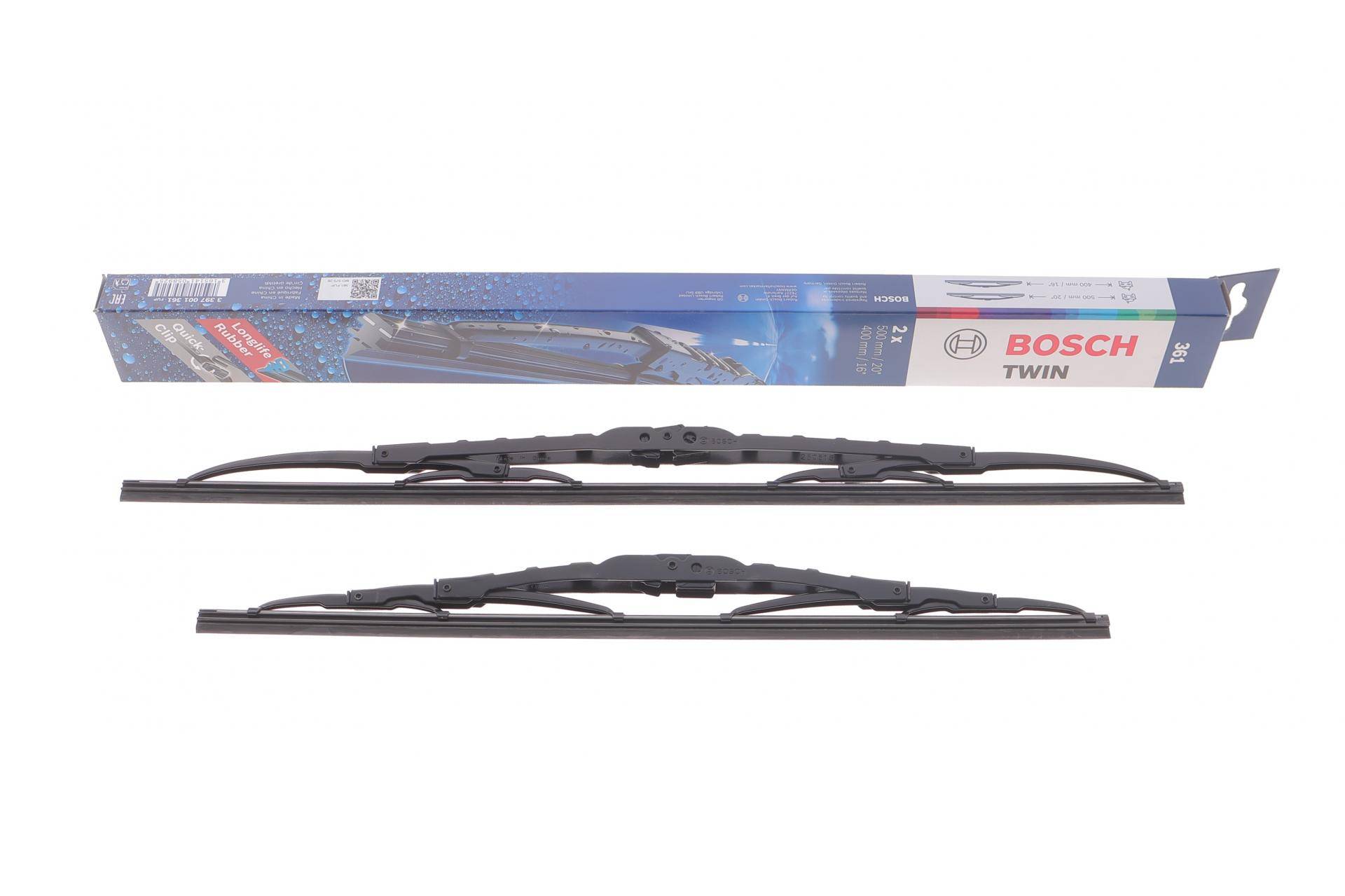 Щітки склоочисника (500/400mm) Opel Combo 01-11