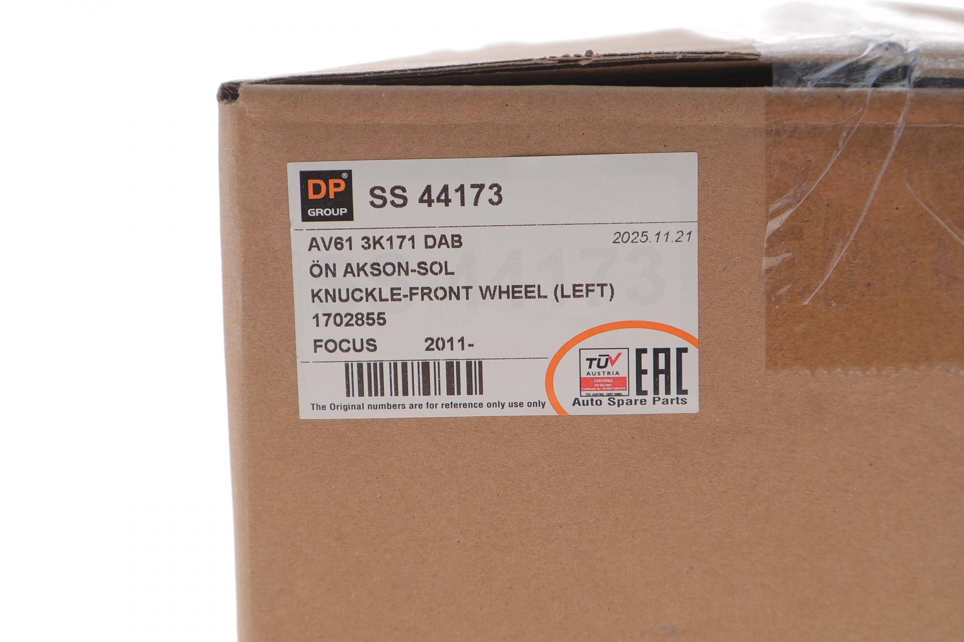 Кулак поворотний (цапфа) (передня/L) Ford Focus 12-20