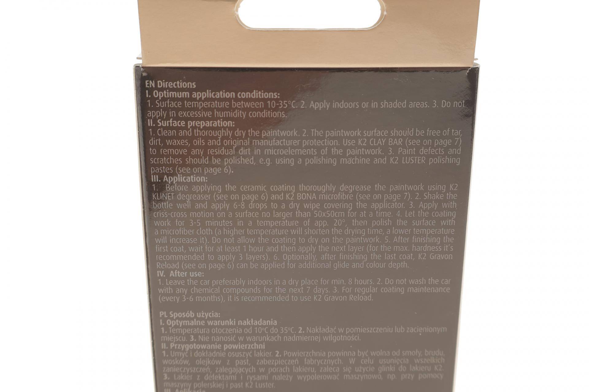 Засіб для керамічного покриття лаку Gravon (50ml)