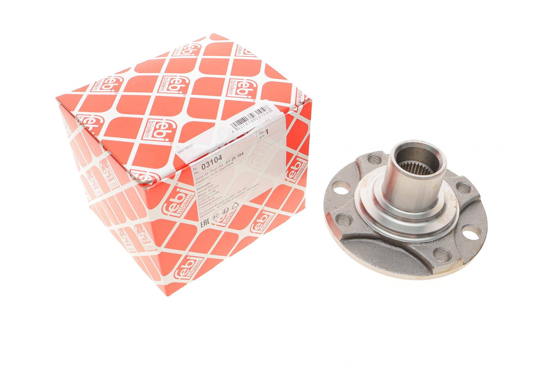 Маточина (передня) Opel Astra/Vectra/Kadett 1.6/1.8/2.0/1.7D 91-01 (без підшипника)