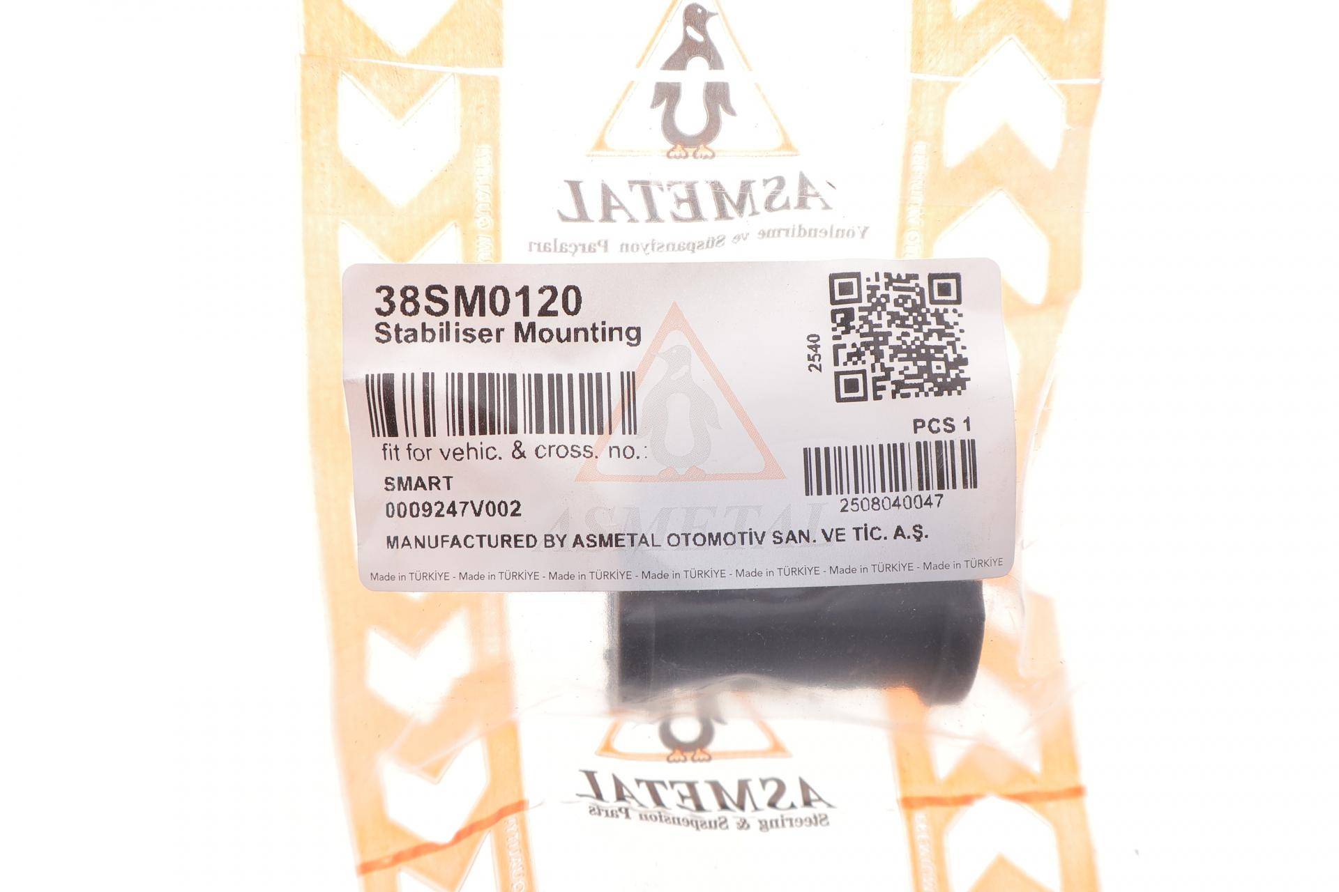 Втулка стабілізатора (переднього) Smart City-Coupe 98-07