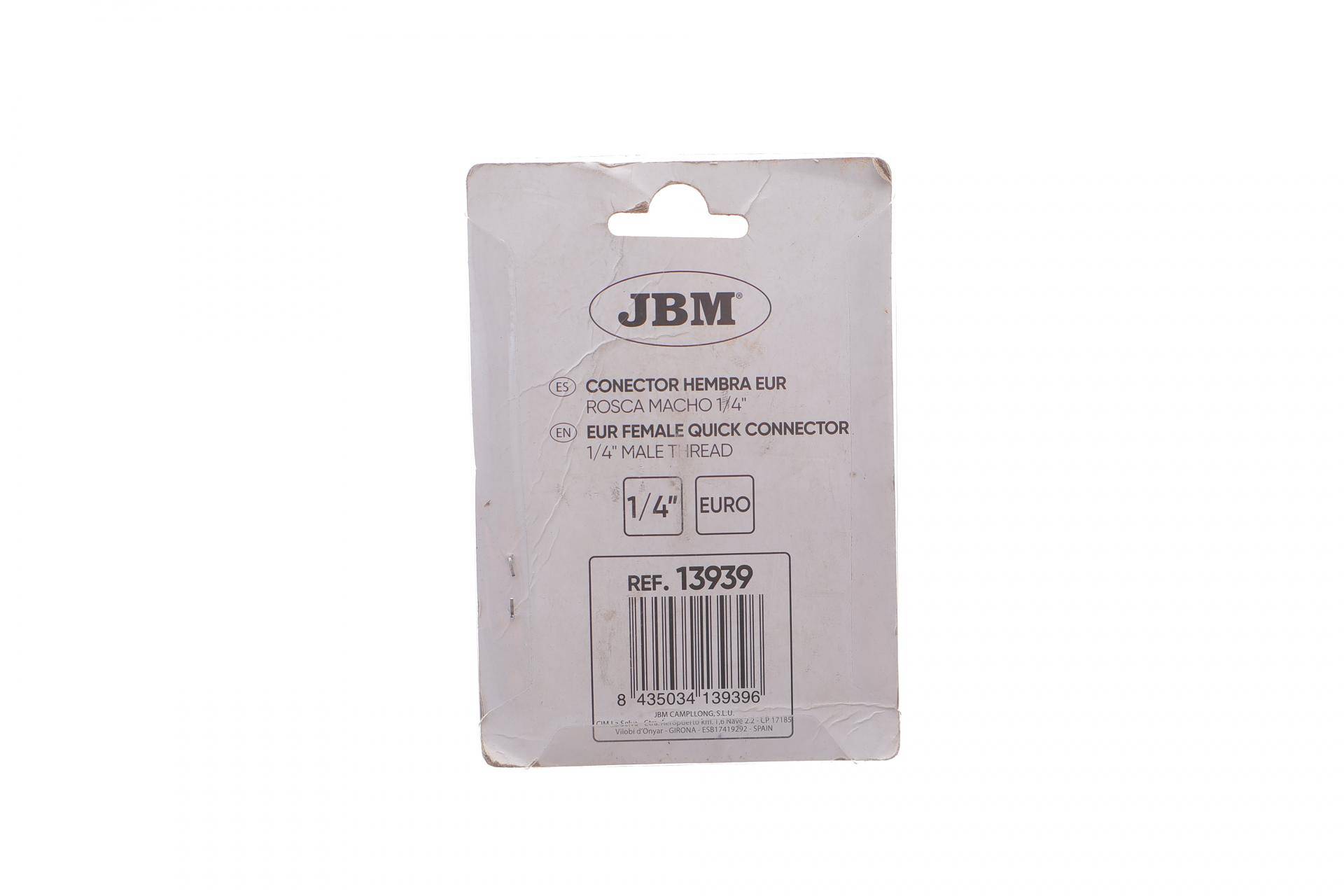 Швидкоз'єм пневматичний різьбовий EURO 1/4" (мама)