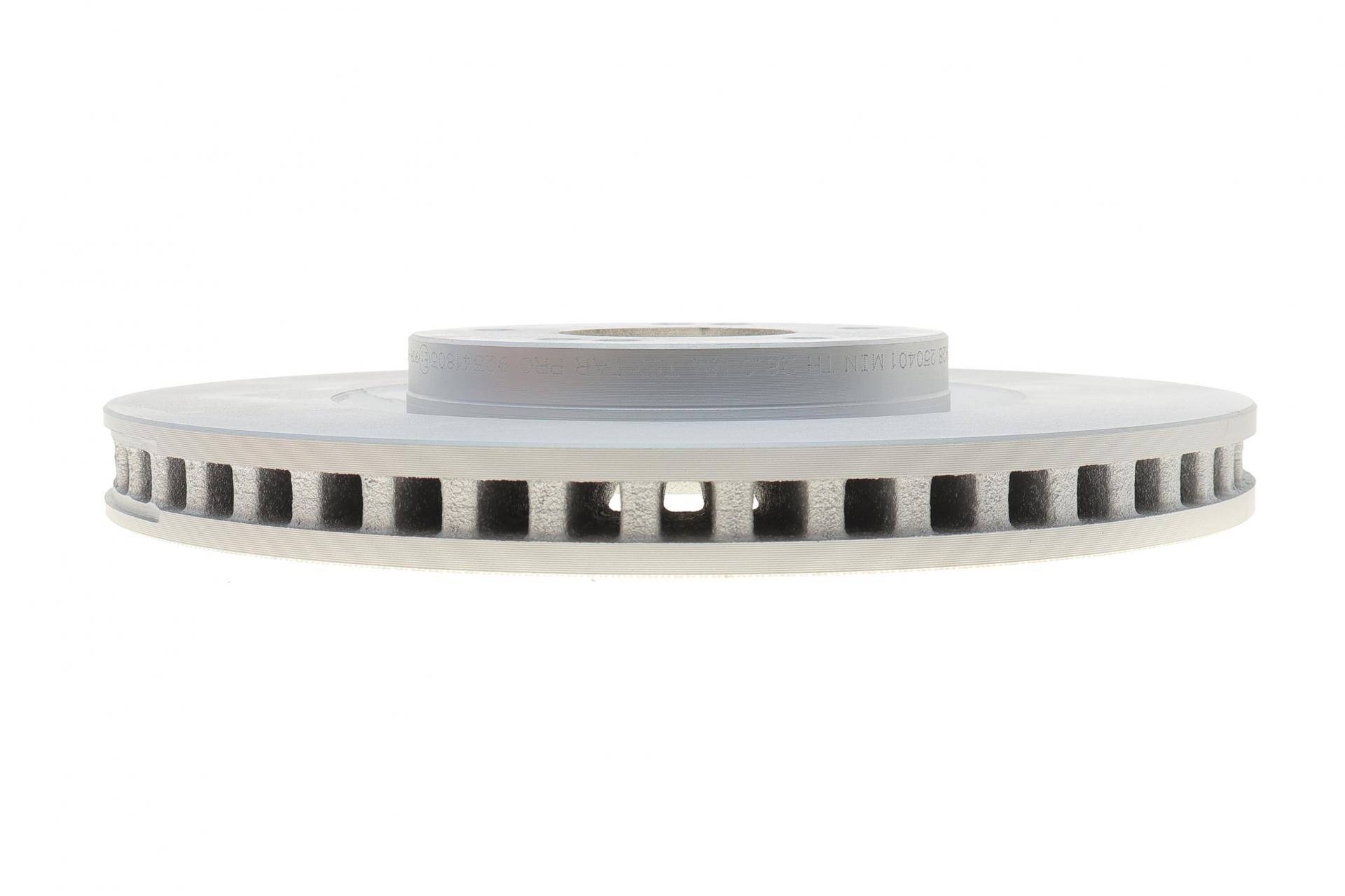 Диск гальмівний (передній) Hyundai Santa Fe 18- (325x30) PRO (з покриттям) (вентильований)