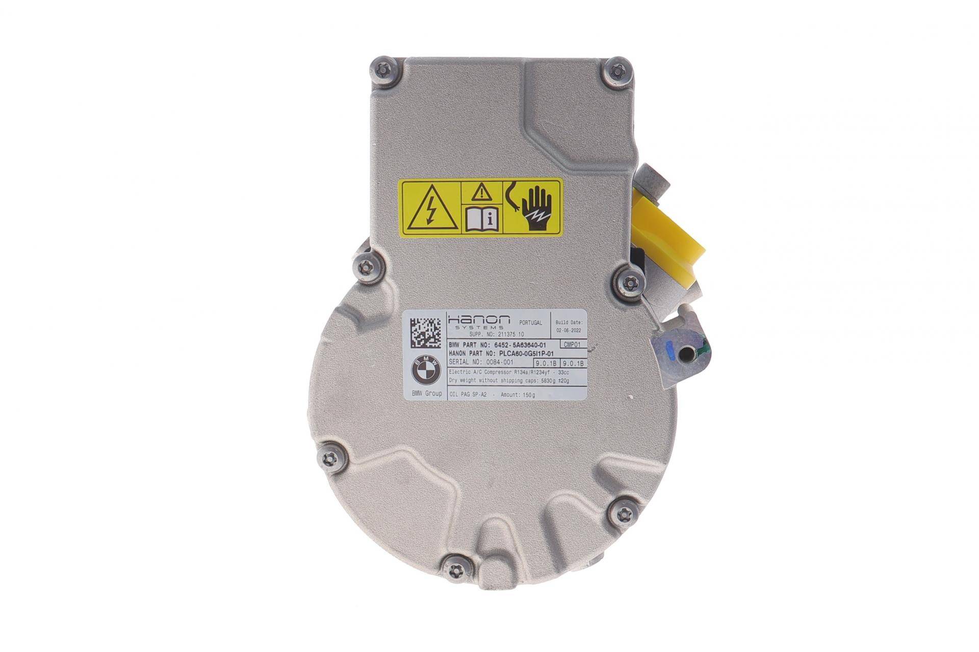 Компресор кондиціонера BMW 5 (G60/G90/G68)/7 (G70) 22-