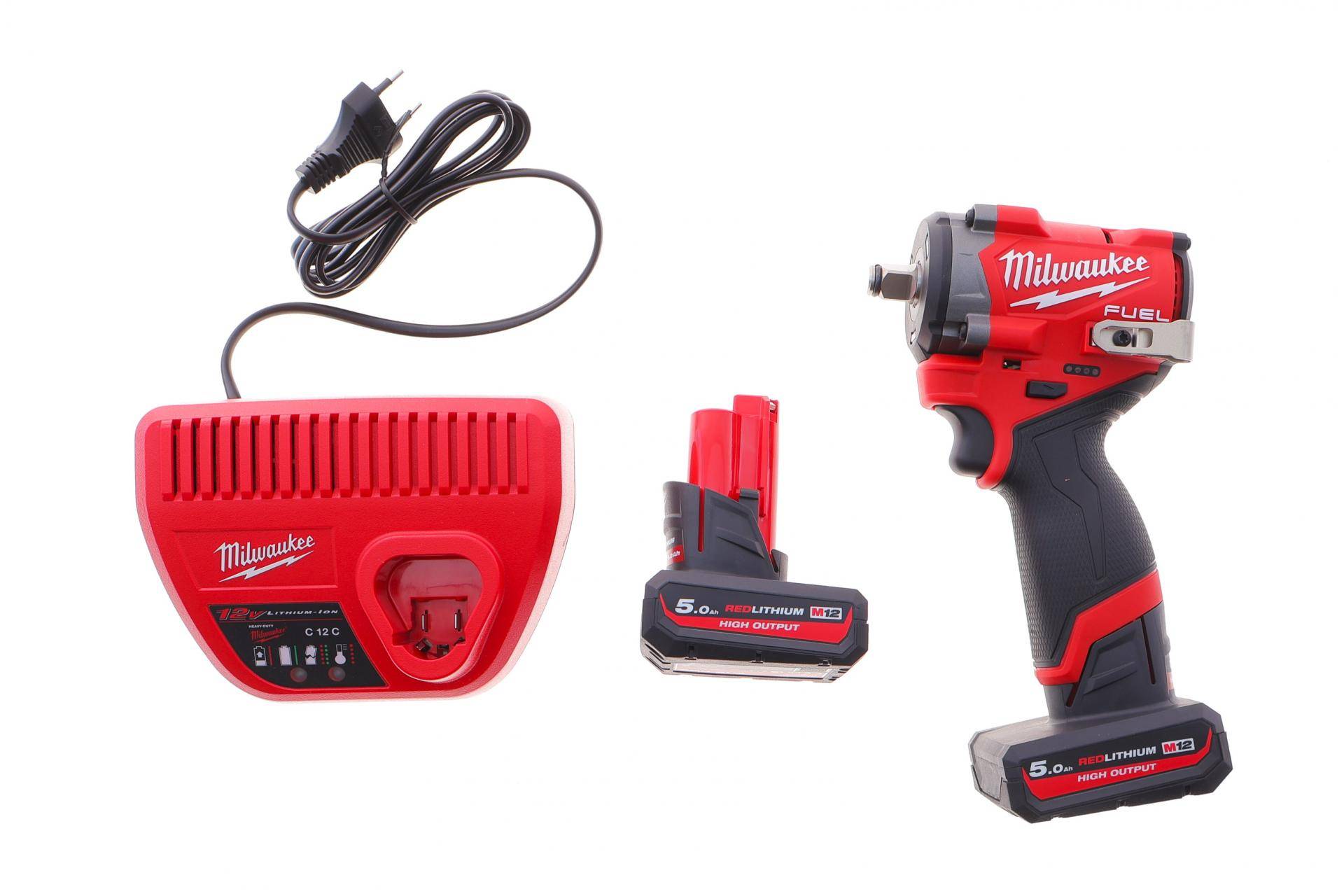 Гайкокрут акумуляторний 1/2" M12FCIWF12G3-502X 746 Нм 5Ah (2 АКБ і заряд. пристрій)