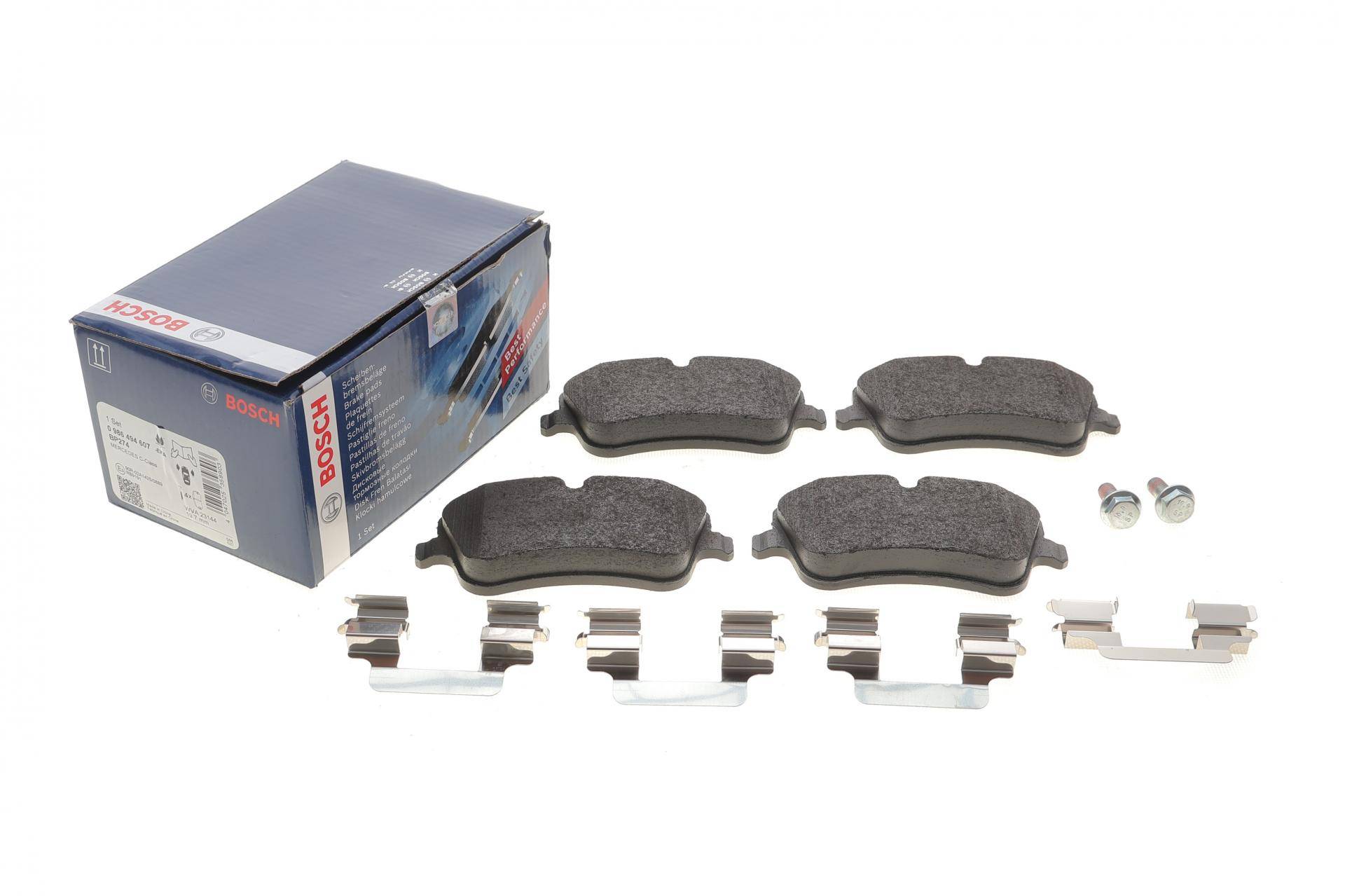 Колодки гальмівні (передні) MB C-class (W203/CL203/S203) 00-11