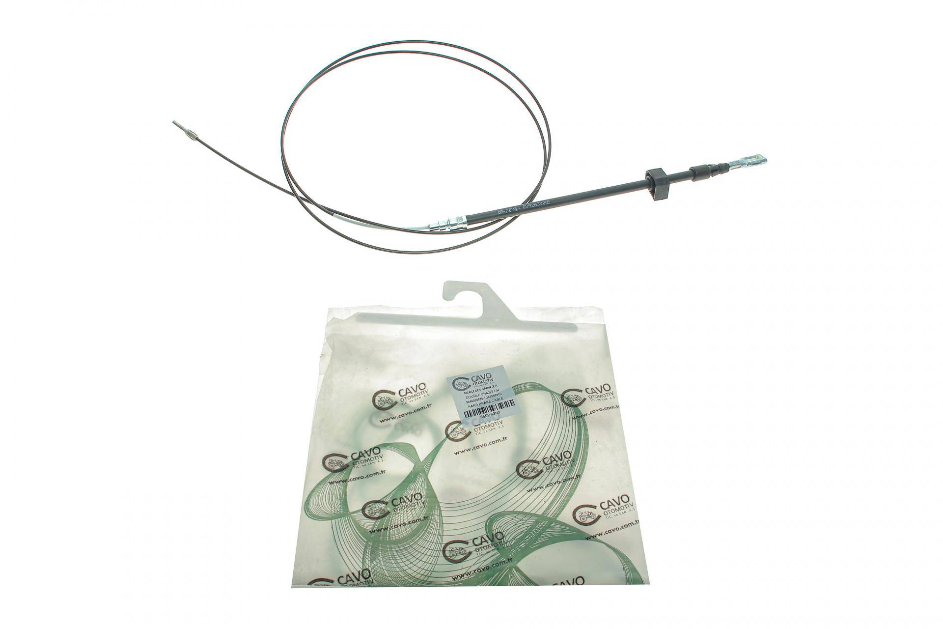 Трос ручника (центральний) MB Sprinter 901-904 97- (2440/285 мм)