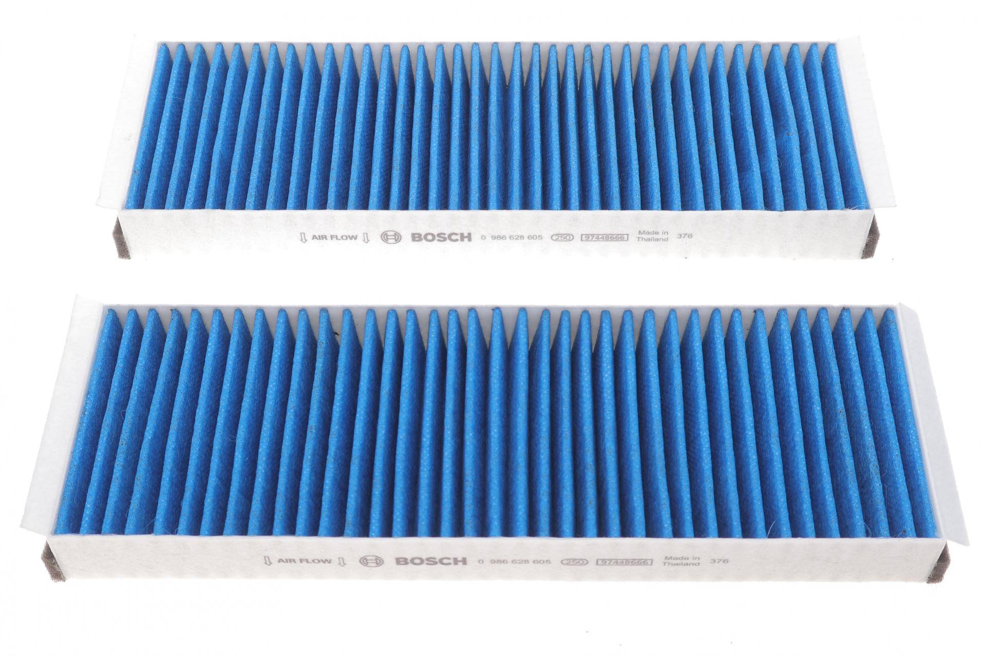 Фільтр салону Audi A6 2.0/2.7TDI 04- (вугільний/антиалергенний) (к-кт 2 шт.)