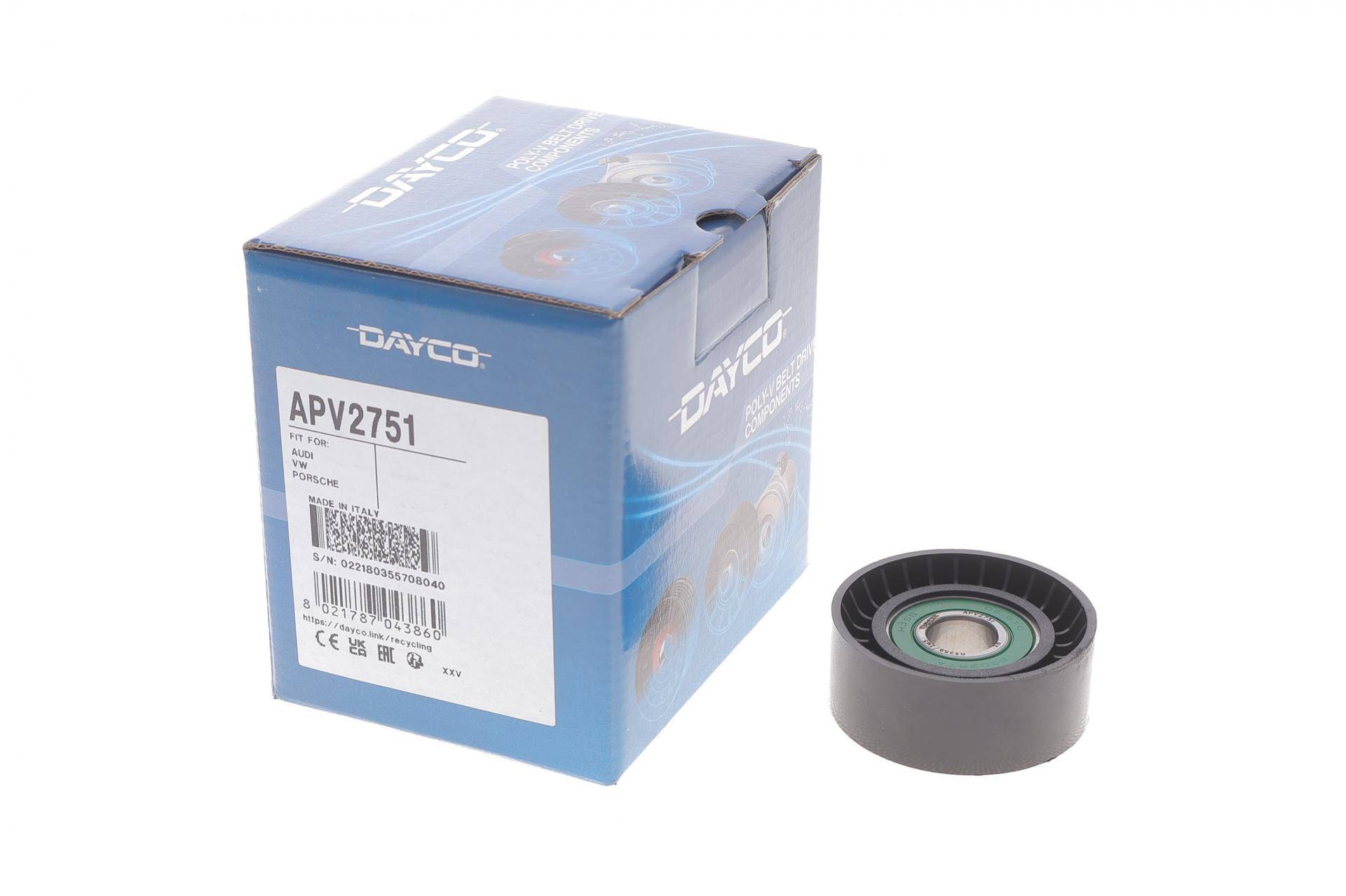 Ролик генератора Audi A4/A5/A6/A7/A8/VW Phaeton/Touareg 2.7D/3.0D/4.2D 03- (паразитний) (65x26)