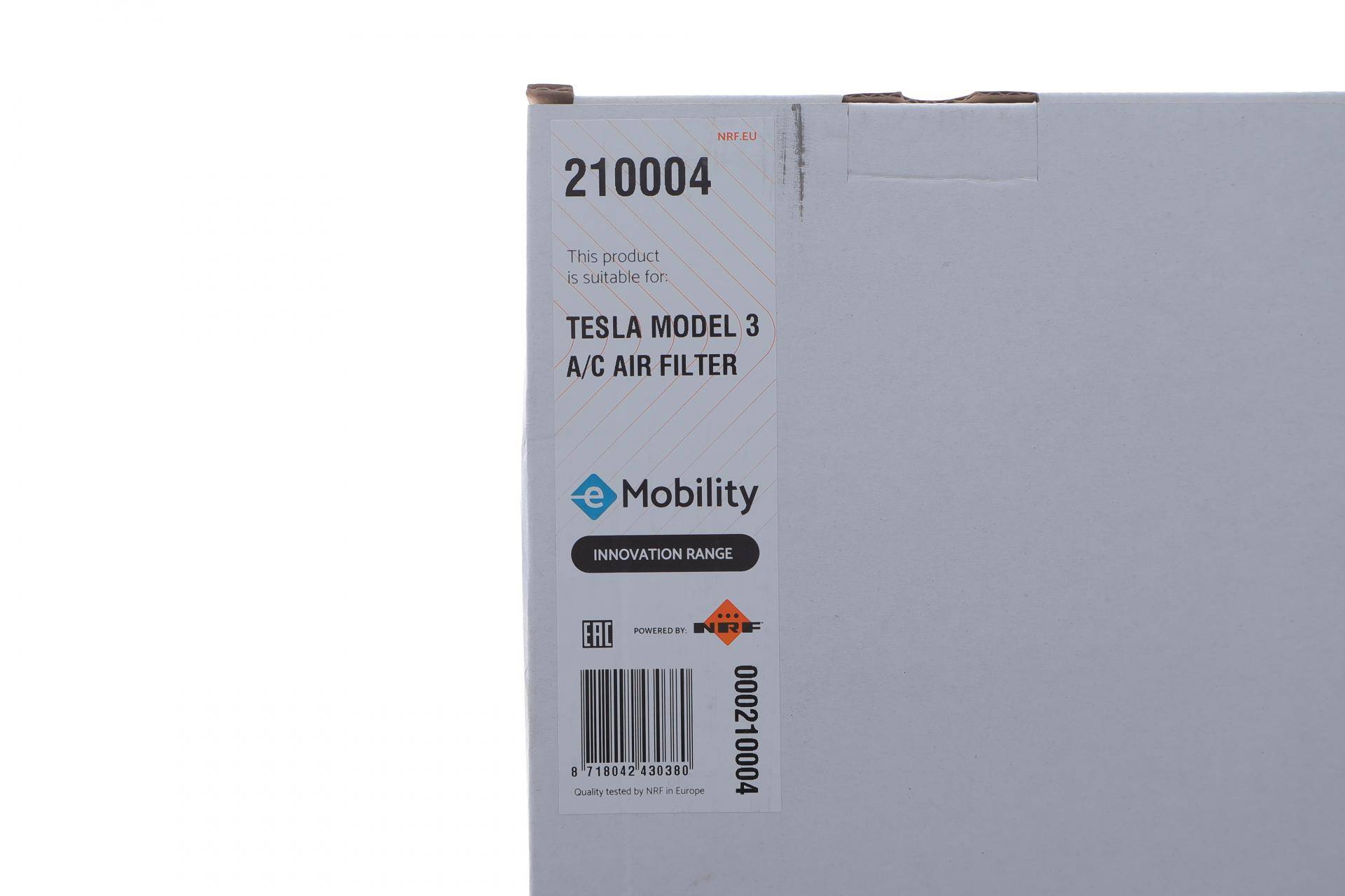 Фільтр салону Tesla Model X 15- (вугільний)