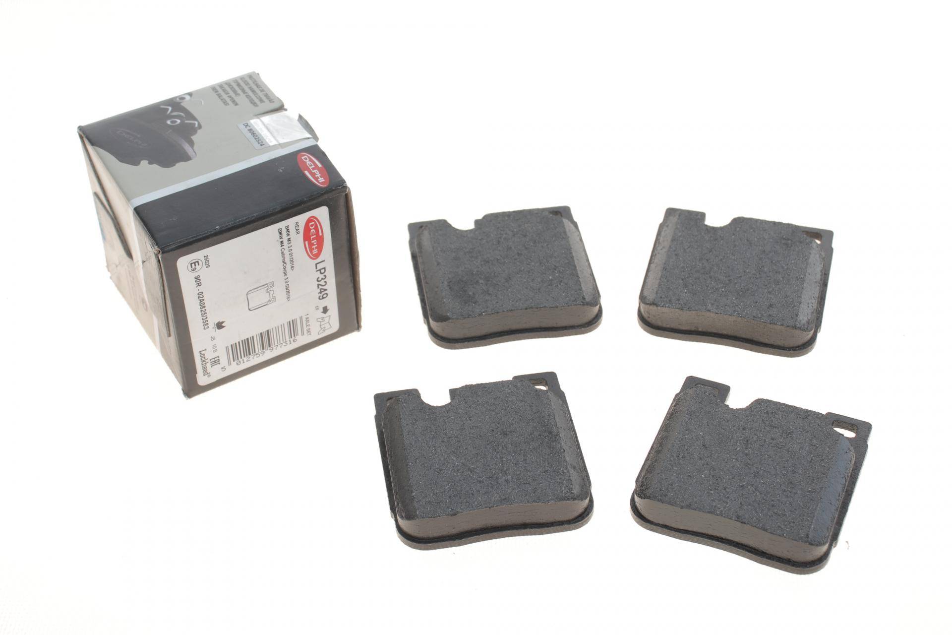 Колодки гальмівні (задні) BMW 3 (F30/F31/F34/F80)/4 (F32/F82) 11- B37/B47/N13/N47/N55