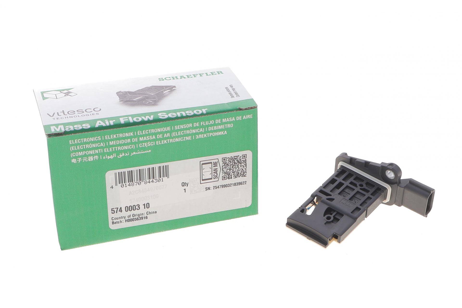 Витратомір повітря Renault Megane IV/Scenic IV/Talisman 1.5dCi/1.6dCi 15-, (K9K/R9M)