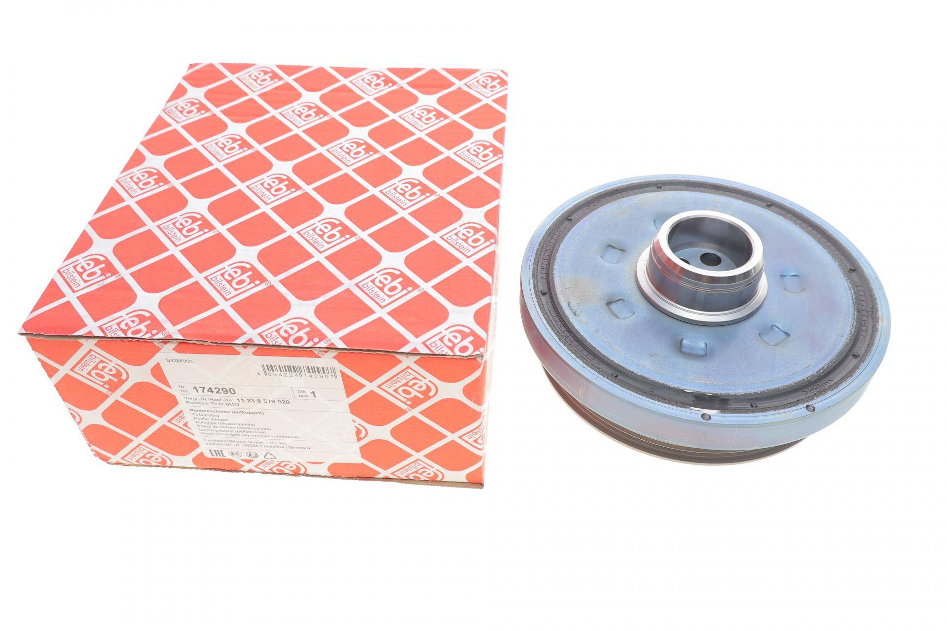 Шків колінвалу BMW 3 (G20/G80/G28)/5 (G30/G90)/X3 (G01/F97) 16- B47