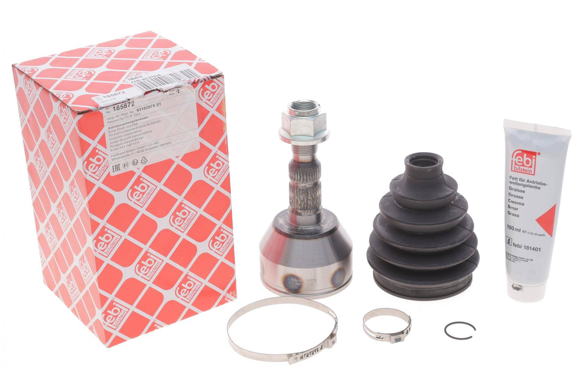 ШРКШ (зовнішній) Opel Astra H/J 04-/Zafira B 05-15 (33z/22z)