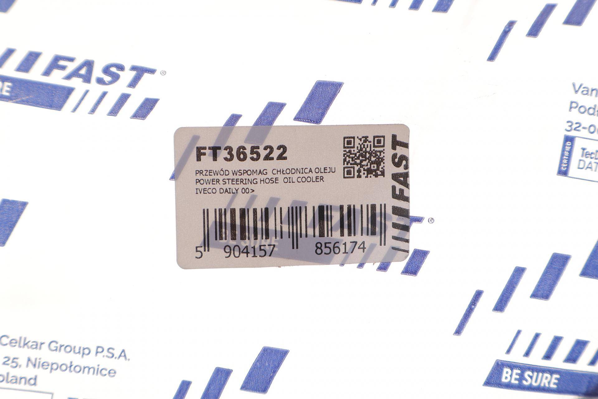 Трубка гідропідсилювача Iveco Daily 99- (к-кт)