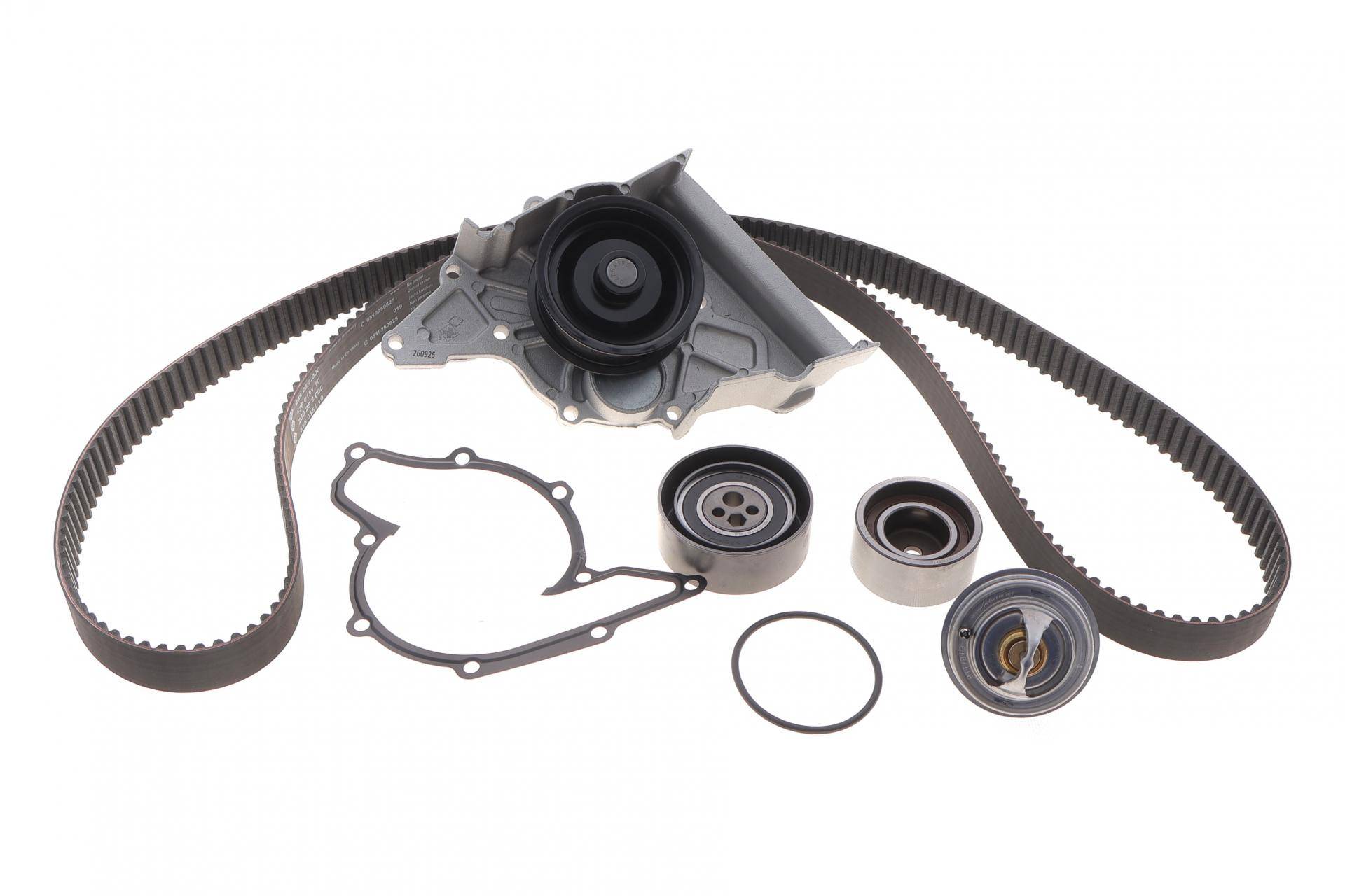 Комплект ГРМ + помпа Audi 80/100/A6 2.6/2.8 90-00, (239x25.40)