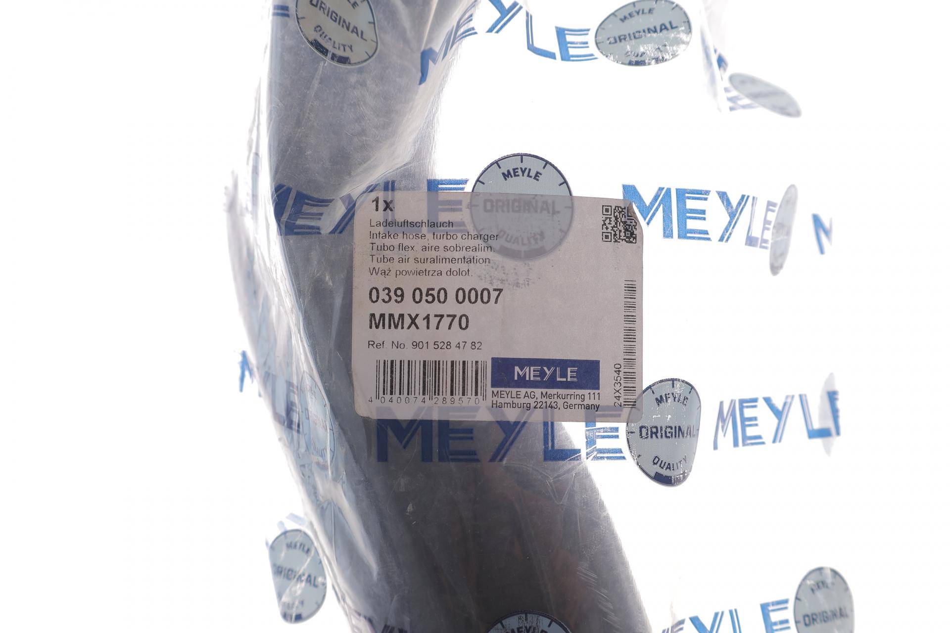 Патрубок інтеркулера (верхній) (L) MB Sprinter (901-904) 2.1D-2.7D 95-06 (в зборі)