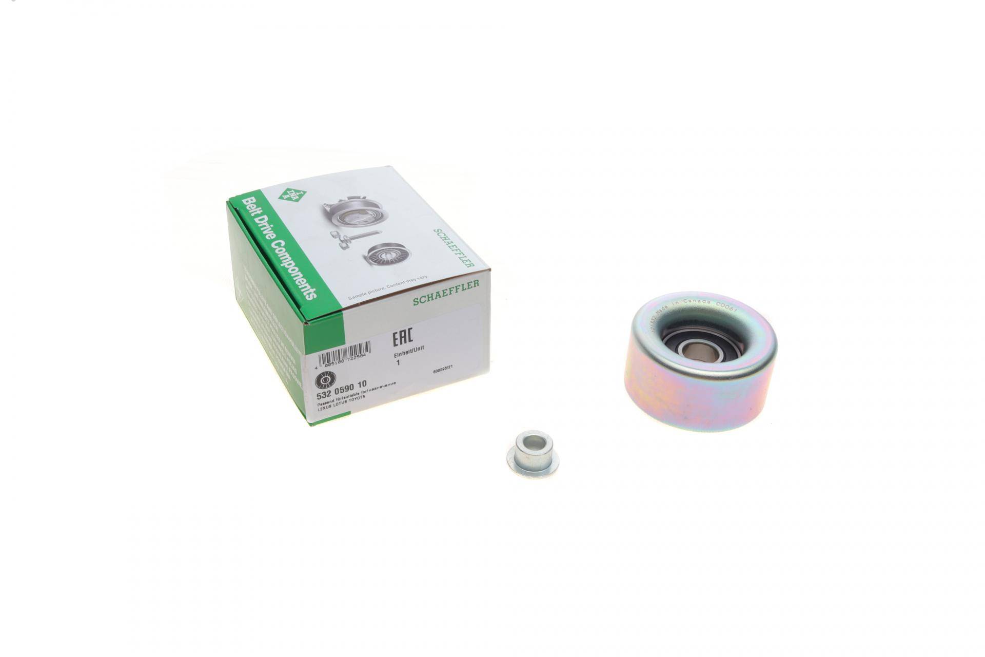 Ролик генератора Toyota Land Cruiser 4.0 V6 VVTi/Lexus ES/GS/RX 02- (паразитний) (70х34.5)