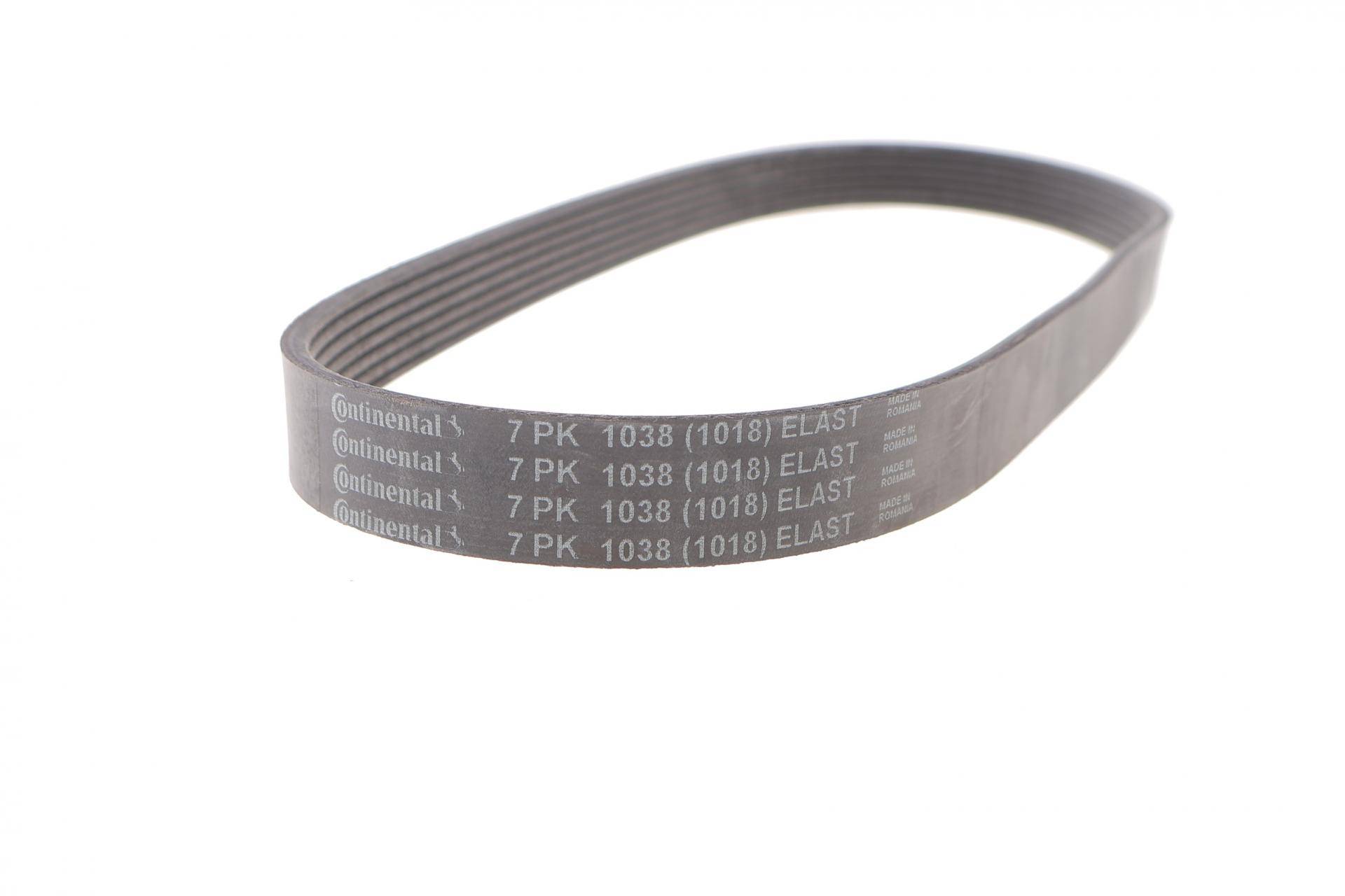 Ремінь генератора Dacia Dokker 15-/Renault Duster 1.6 SCe 18- (7PK1038)