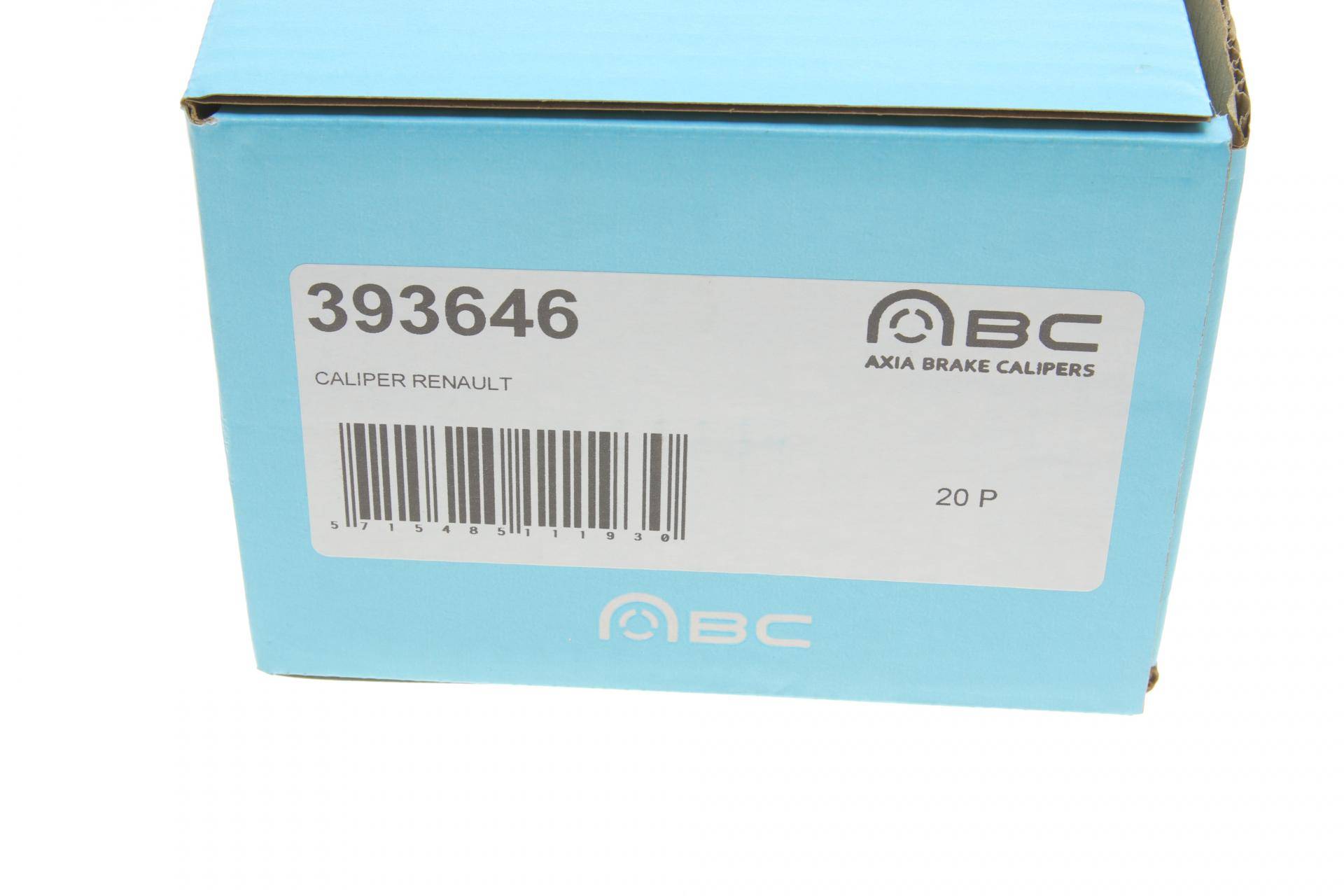 Супорт гальмівний (передній) (L) Renault Duster/Kangoo 07- (d=54mm) (Trw)