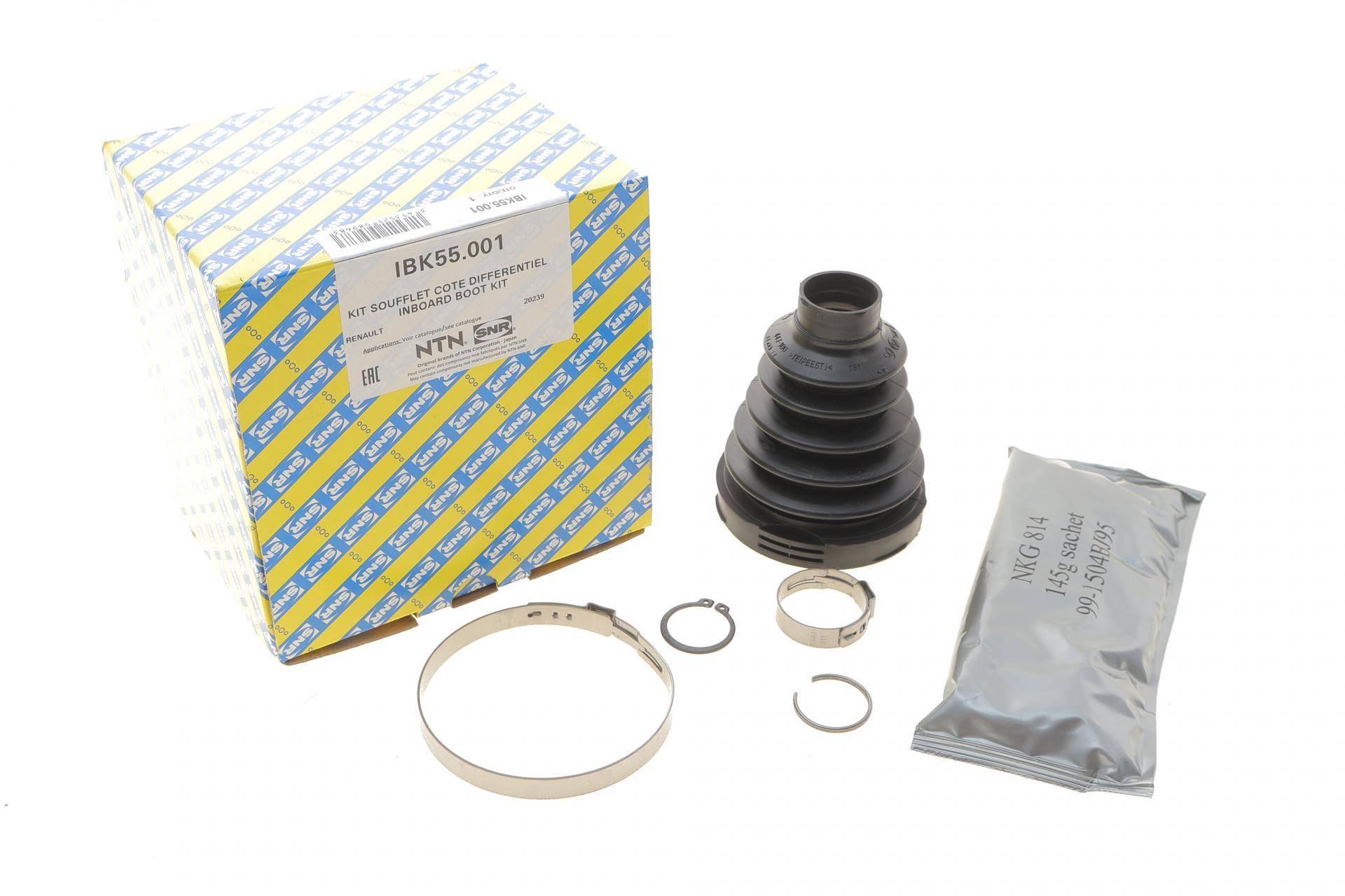 Пильник ШРКШ (внутрішній) Renault Megane 15- (28x81x102mm) (к-кт)