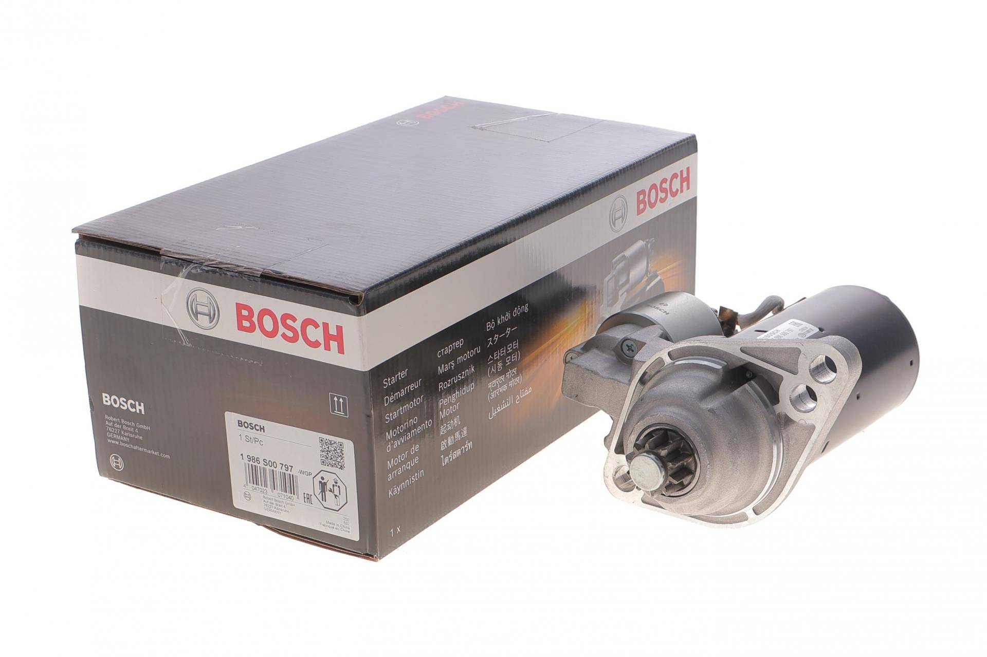 Стартер VW Caddy/T5 1.9TDI 03- (1.7kw) (z=10)