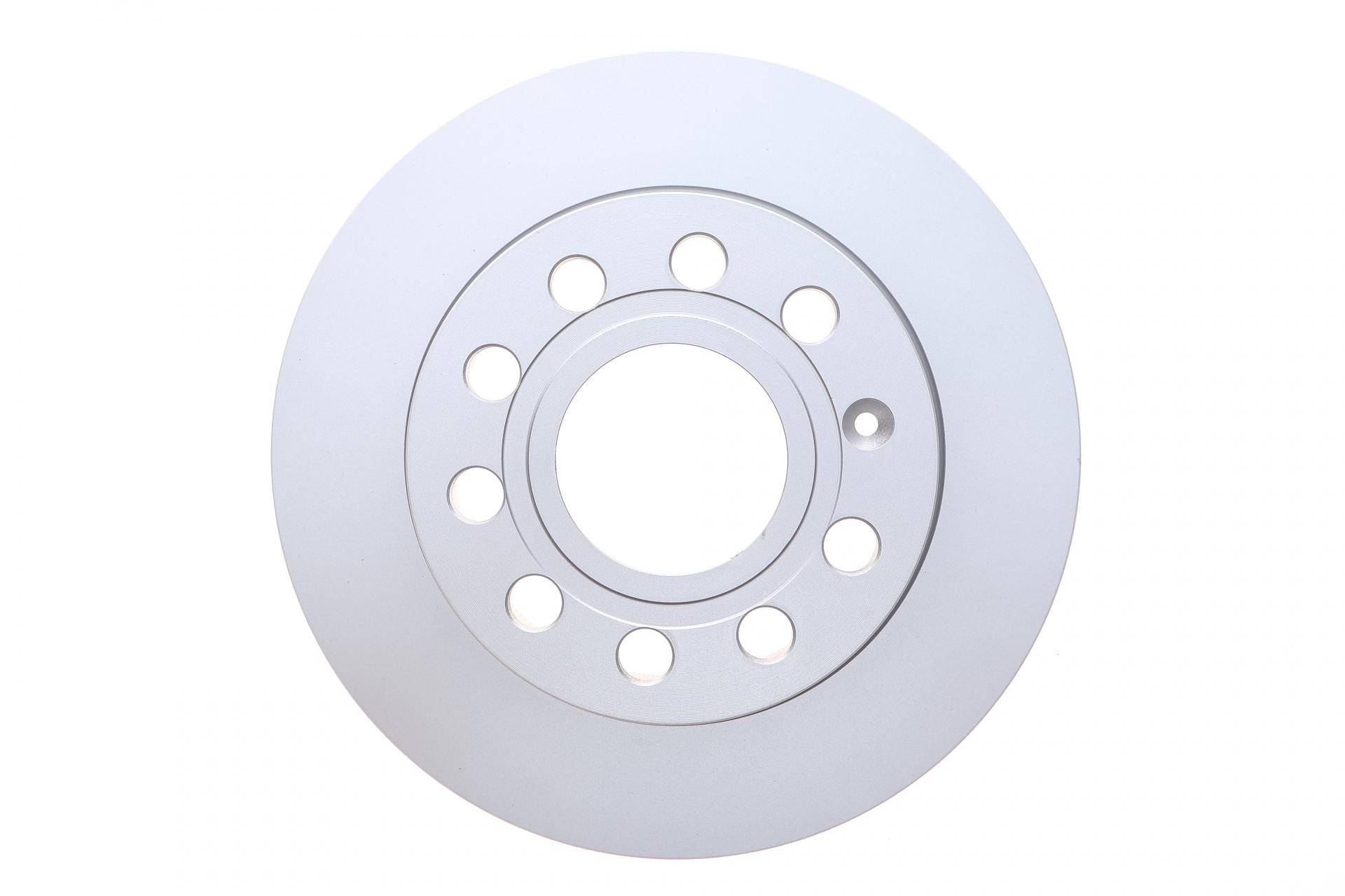 Диск гальмівний (задній) Audi A3/Skoda Octavia 03-/VW Caddy/Golf 04-15 (253x10) (з покр.) (повний)