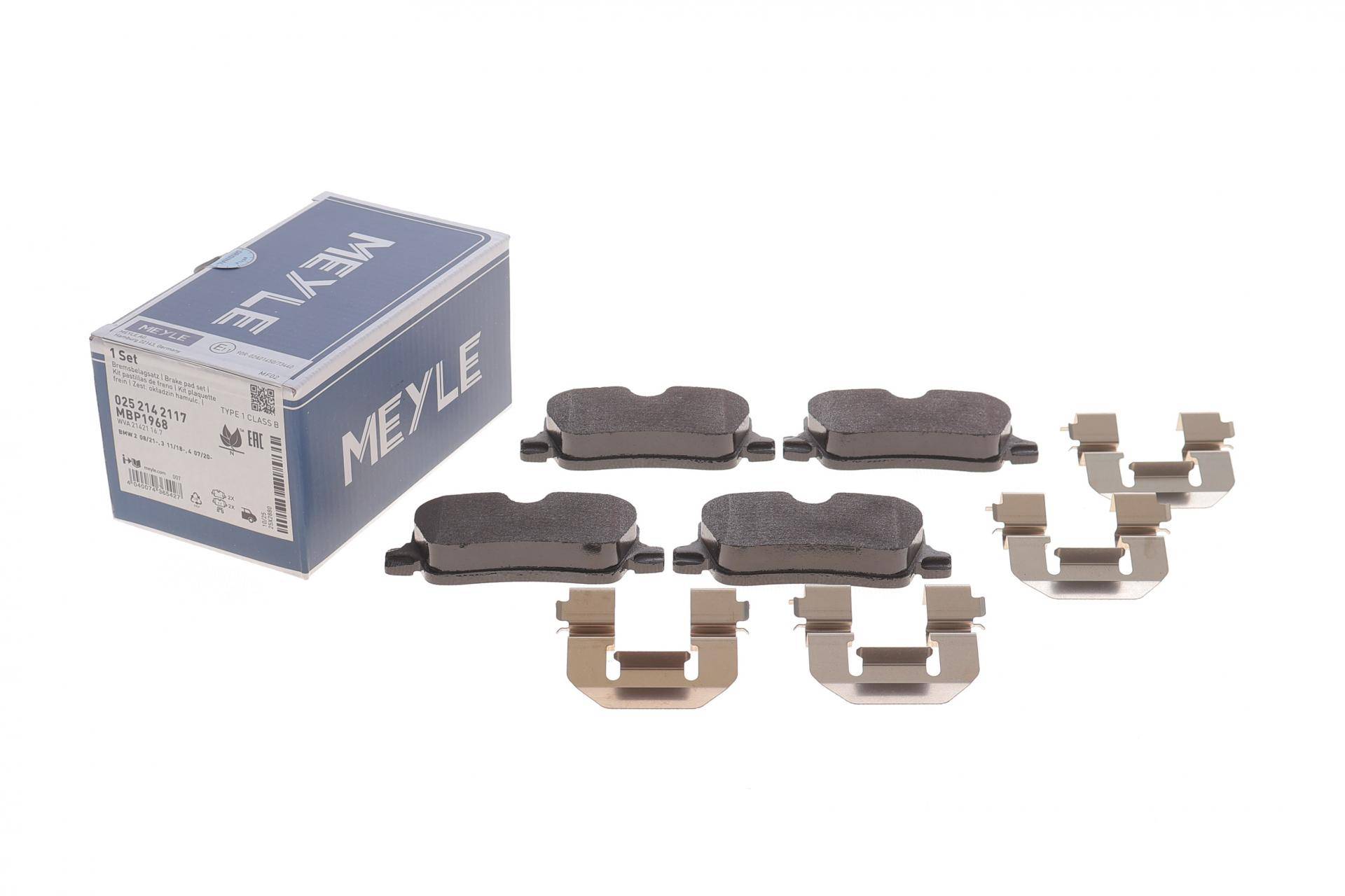 Колодки гальмівні (задні) BMW 3 (G20/G21/G80/G81/G28)/4 (G22/G23/G82/G83/G26) 18-/2 (G42/G87) 21-