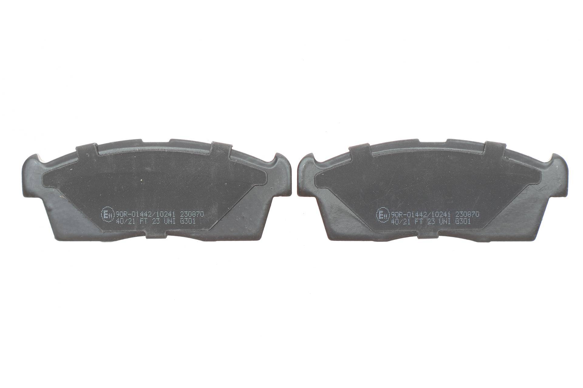 Колодки гальмівні (передні) Citroen C-Zero/Peugeot Ion 10-