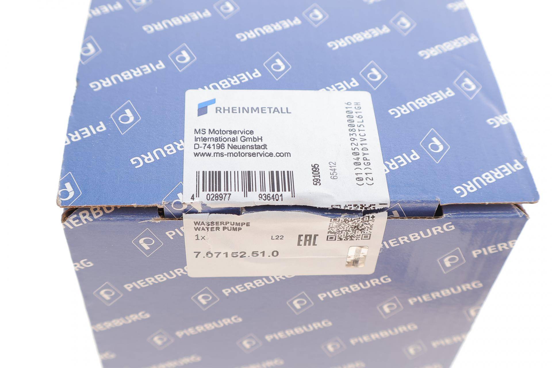 Помпа води Opel Astra G/H/J/Combo/Corsa C/D/Zafira 1.7CDTI/DTI 00-