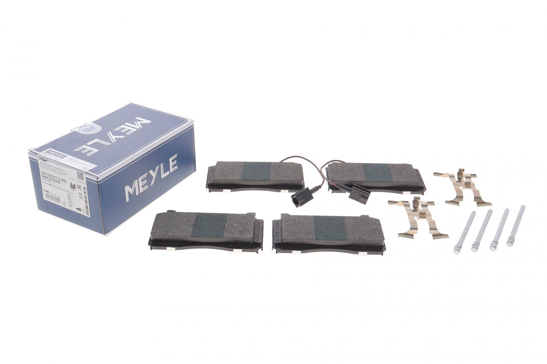 Колодки гальмівні (передні) Alfa Romeo Giulia 15-/Stelvio 16- (к-кт)