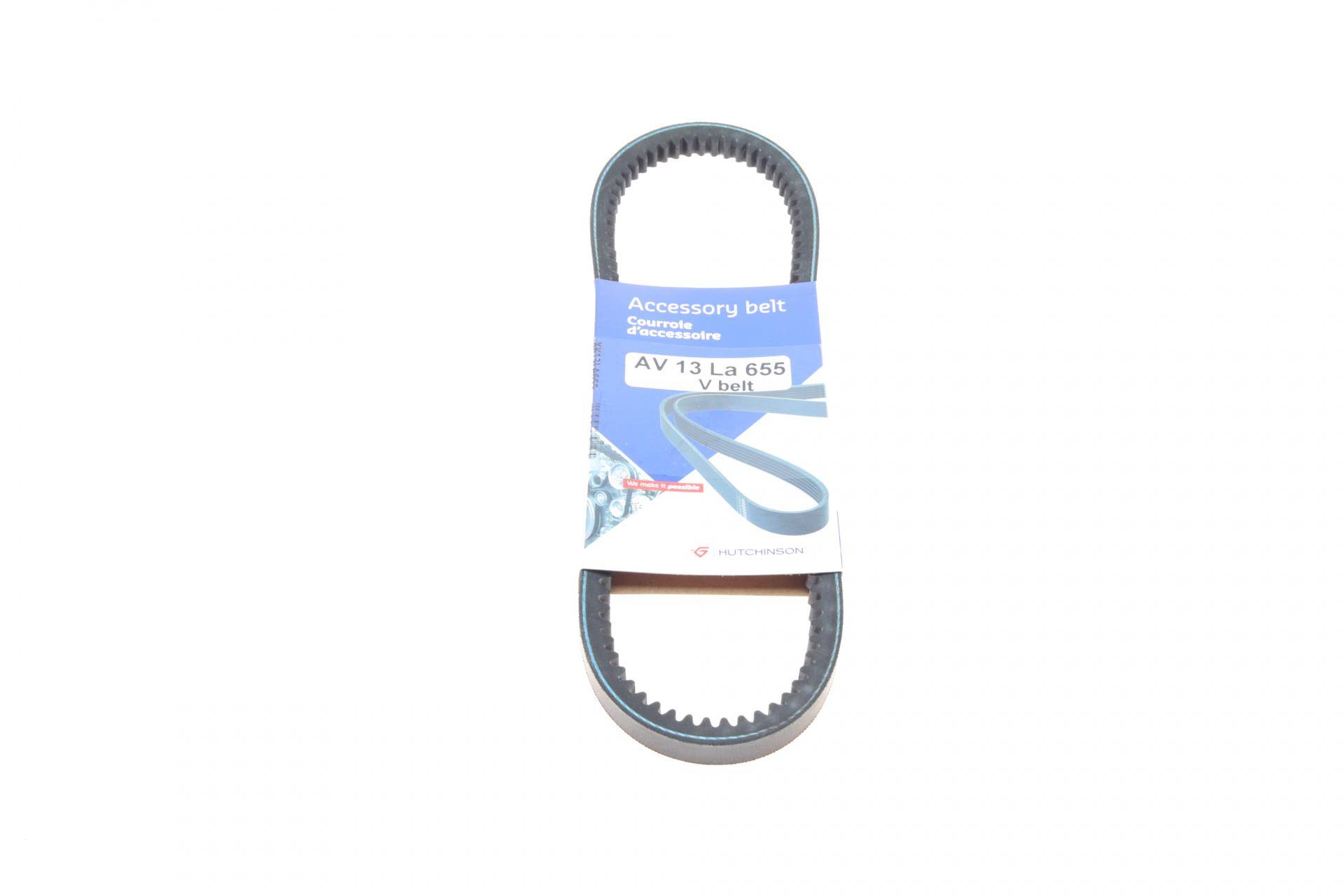 Ремінь генератора Hyundai Elantra/Lantra II 1.6-2.0 16V 96-02 (13x655)