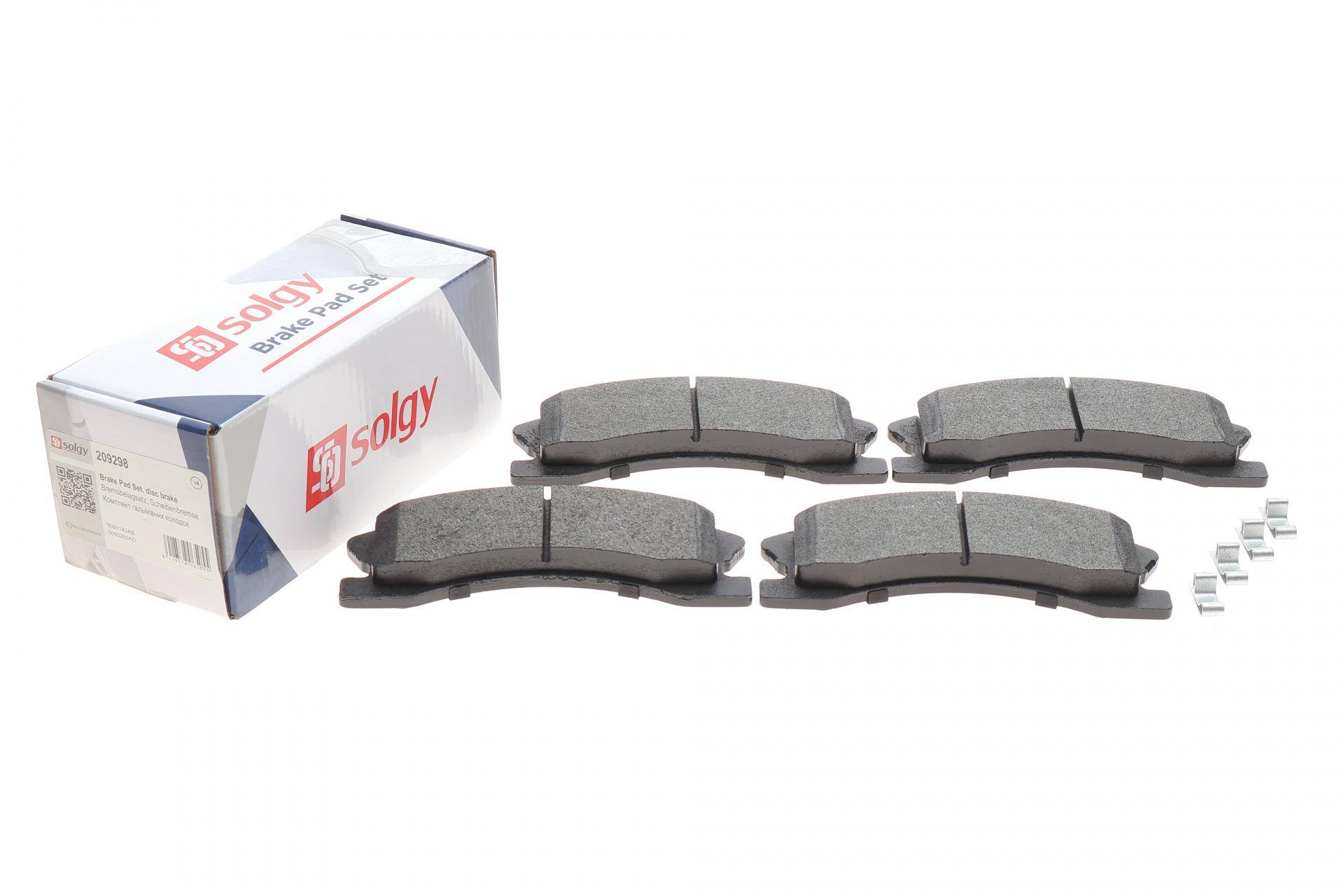 Колодки гальмівні (передні) Jeep Grand Cherokee II 99-05