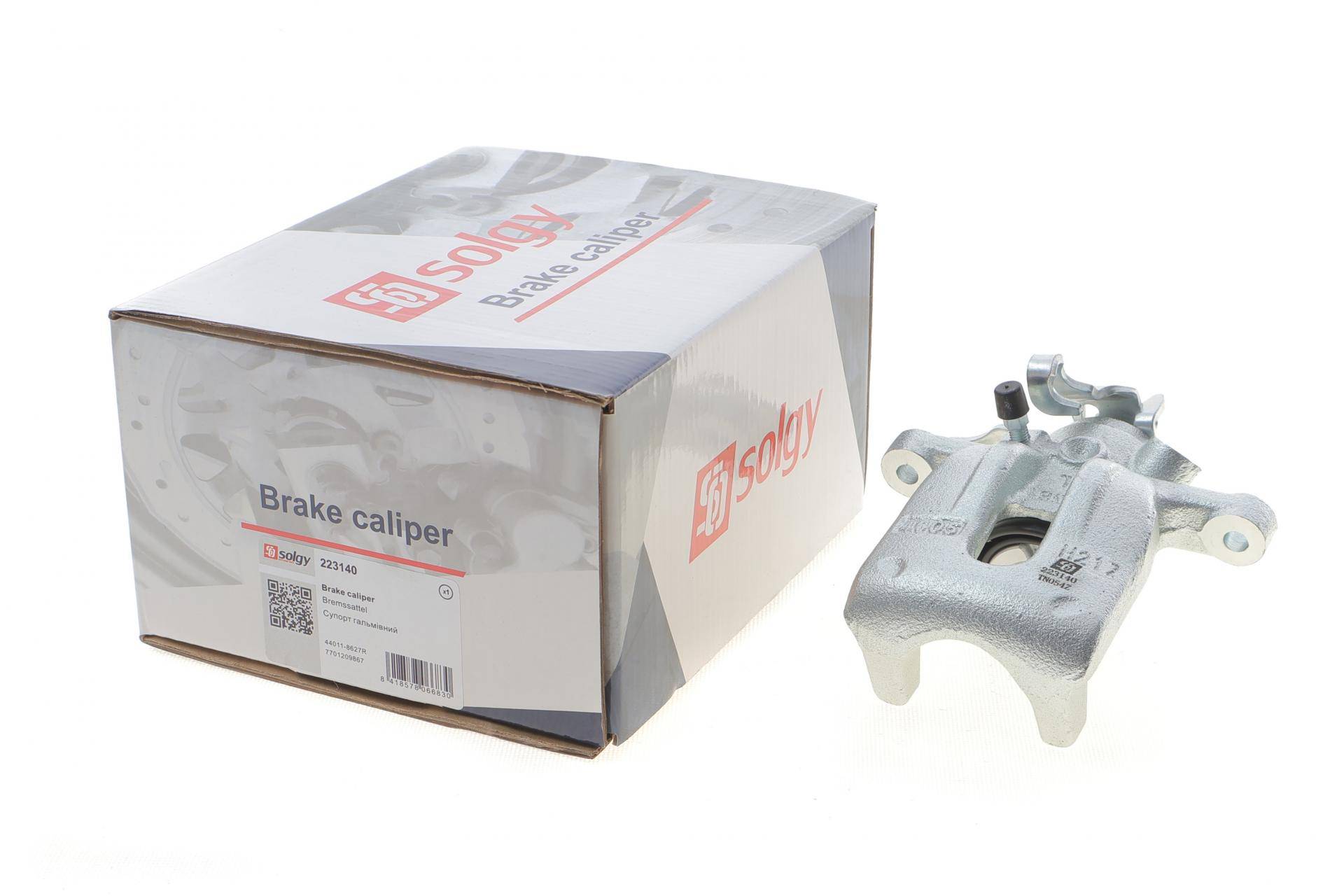 Супорт гальмівний (задній) (L) Renault Kangoo 08- (d=38mm) (TRW) (для диска d=274mm)