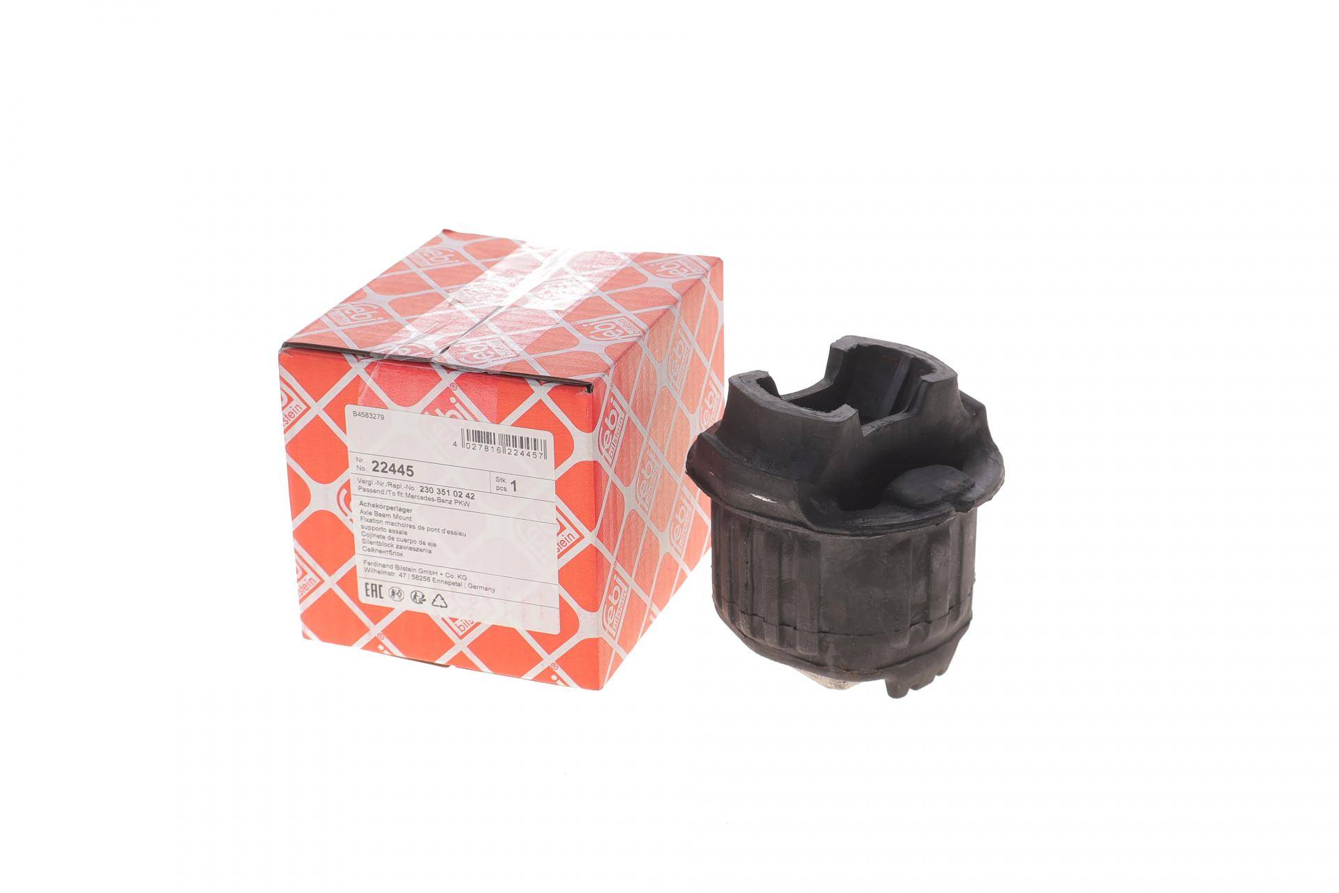 Сайлентблок балки (задньої/ззаду) MB E-клас (W211) 02-08