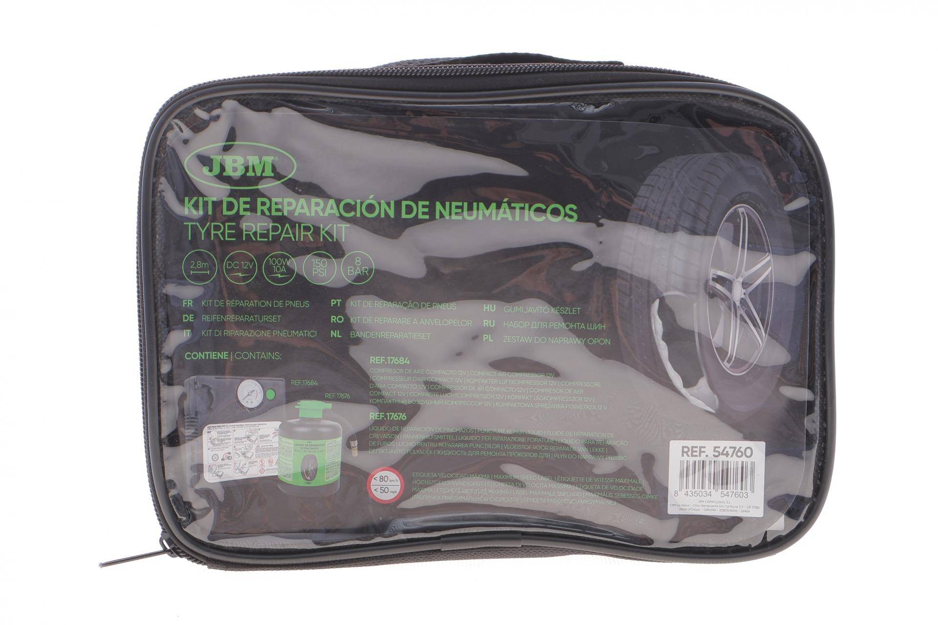 Ремкомплект для шин (насос + герметик 450ml)