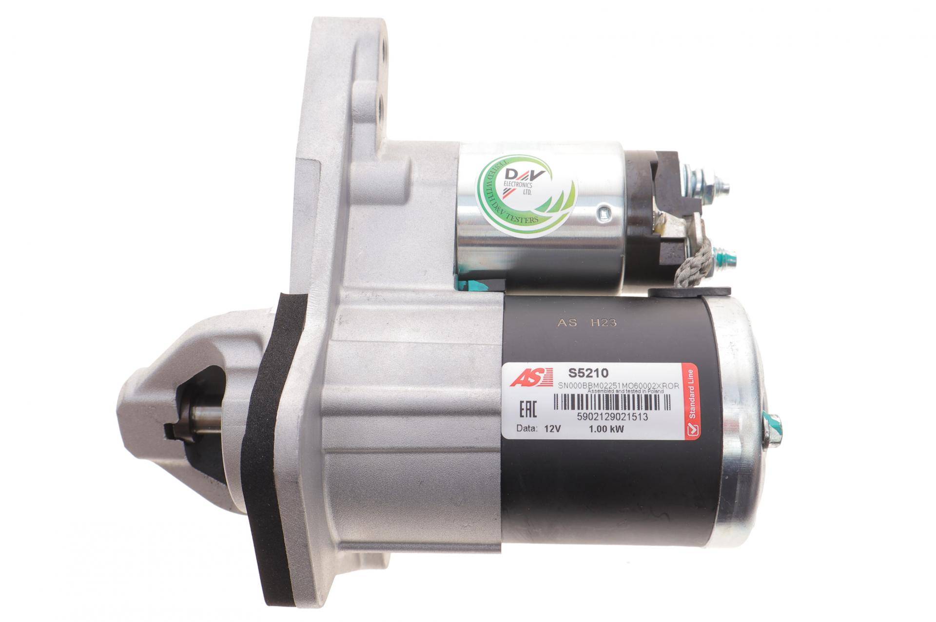 Стартер Dacia Dokker/Duster/Nissan Juke/Micra/Note/Nissan Qashqai 1.2-1.6 LPG 05- (12V/1kw) (z=10)