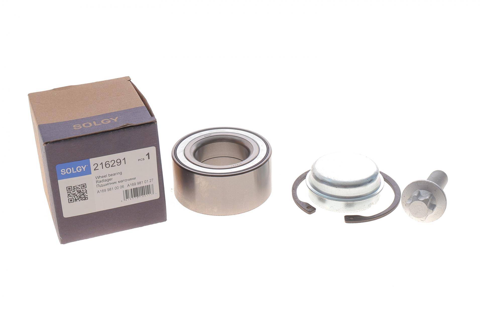 Підшипник маточини (передньої) MB A-class (W169)/B-class (W245) 04-12 (к-кт)