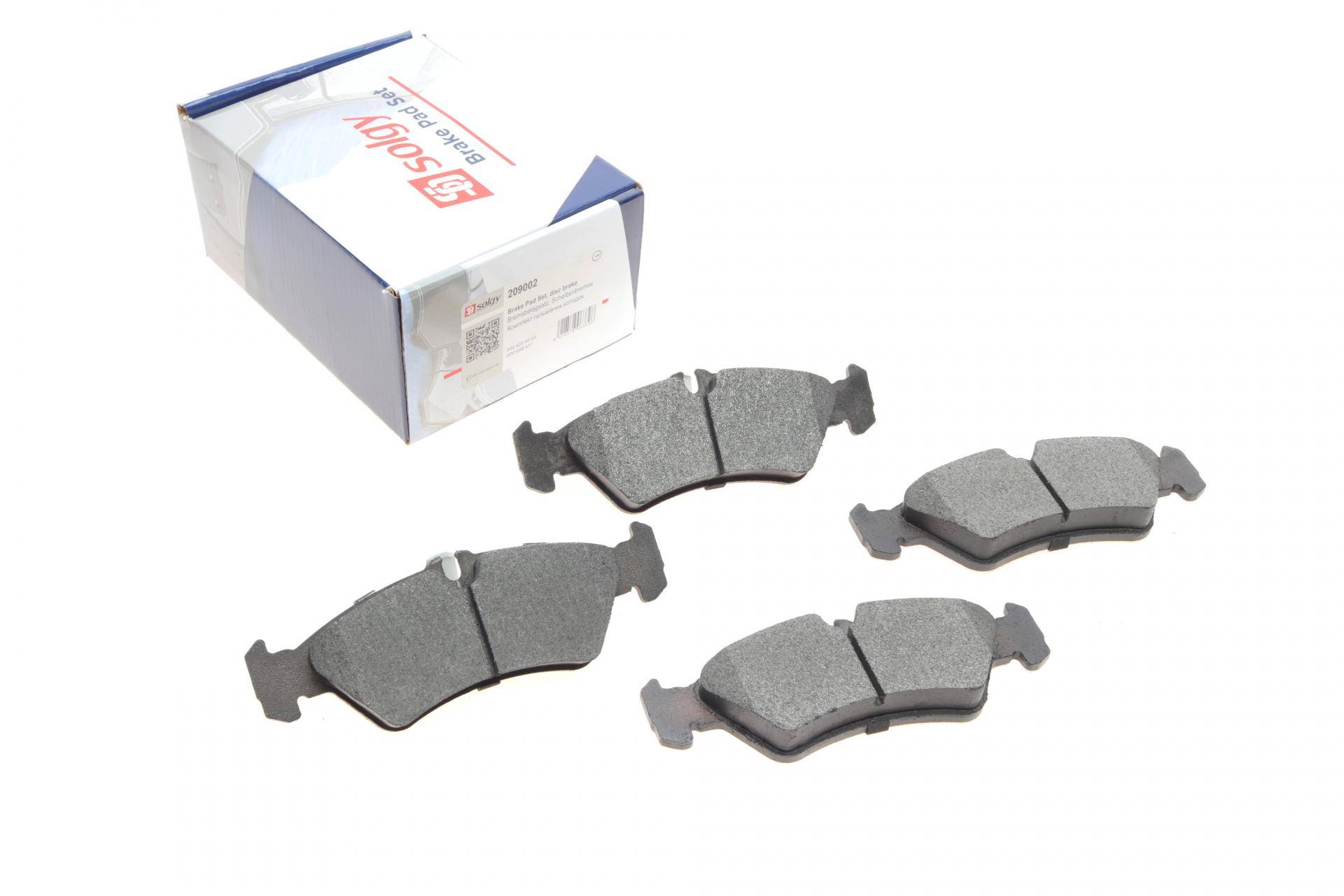 Колодки гальмівні (задні) MB Sprinter 208-316 96- (велика)