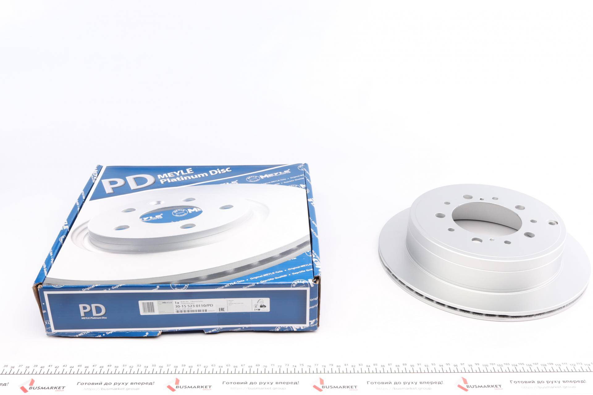 Диск гальмівний (задній) Toyota Land Cruiser 200 08- (345x18)