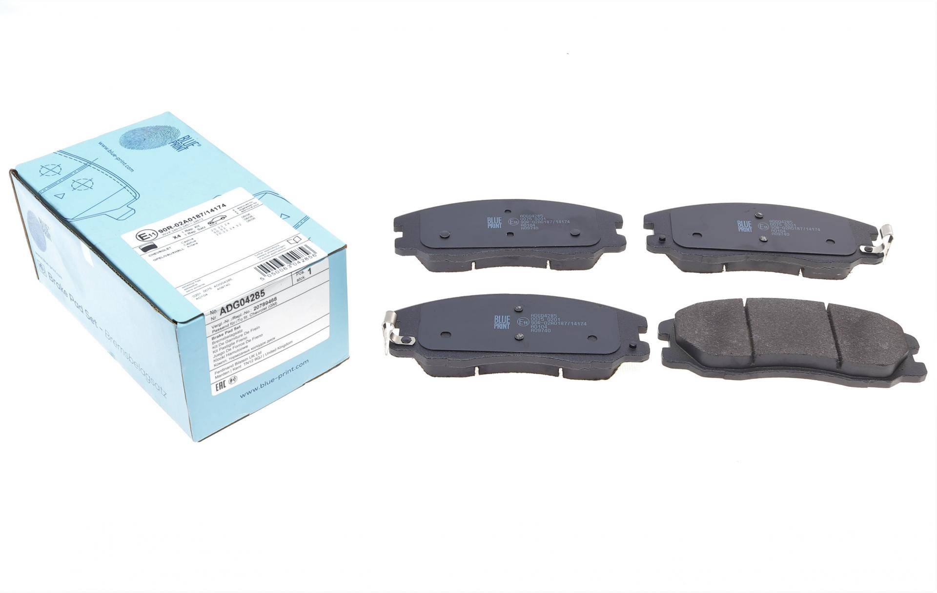 Колодки гальмівні (передні) Chevrolet Captiva/Opel Antara 2.0-3.2 CDTI 06-