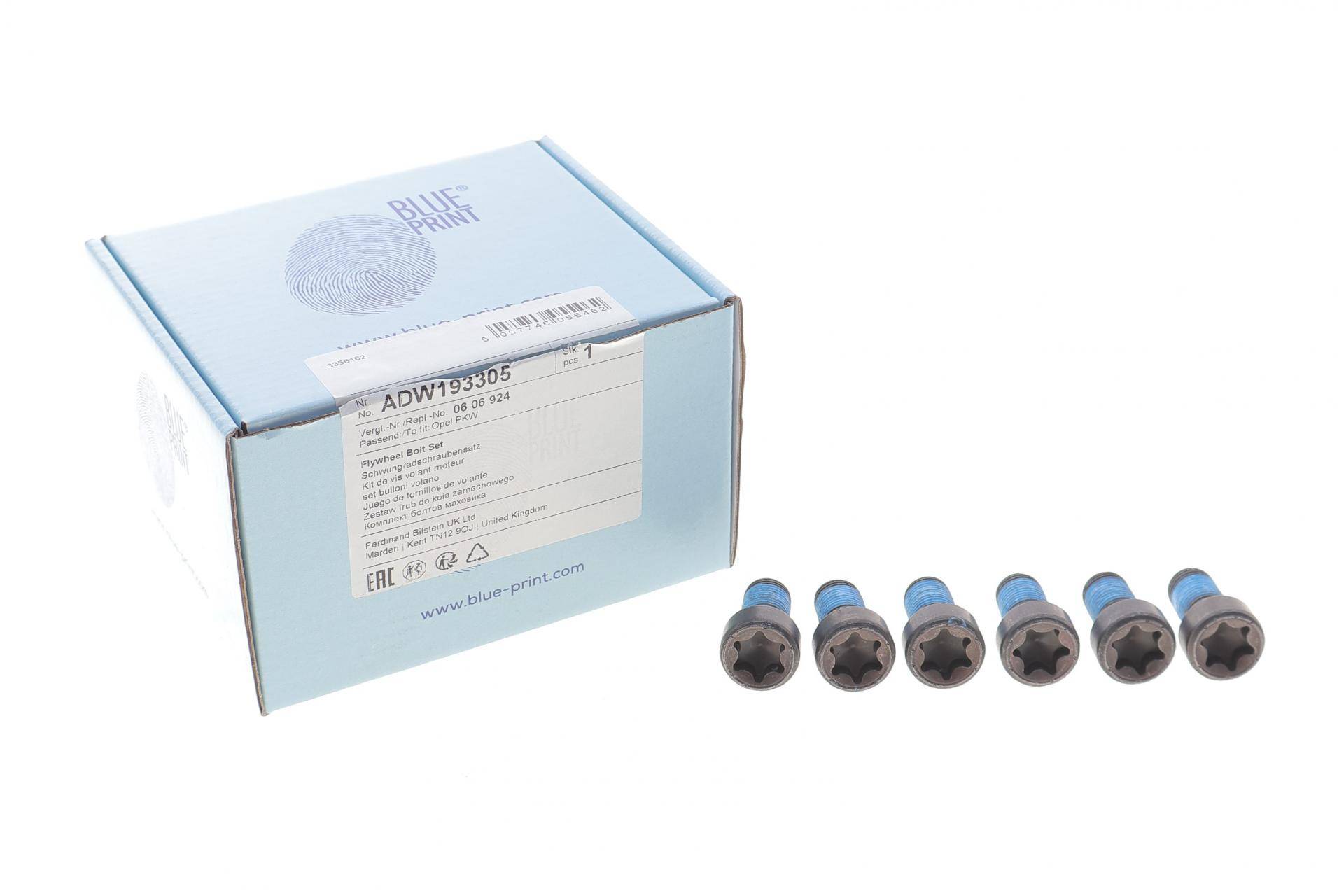 (к-кт 6 шт) Болти маховика Fiat Doblo 1.6/1.0D/Opel Combo 1.6 CDTI 01-