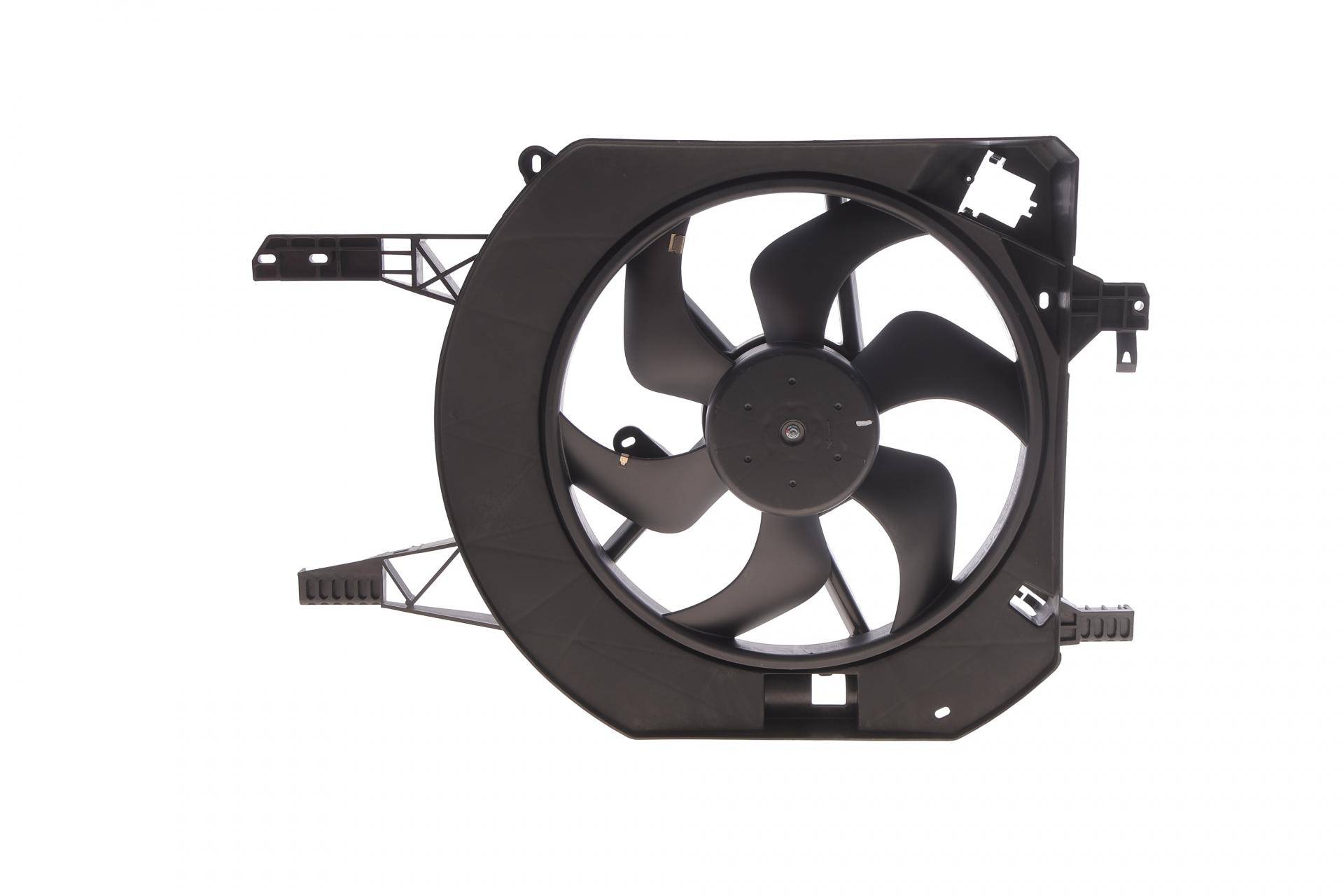 Вентилятор радіатора (електричний) Opel Vivaro/Renault Trafic 01- (пошкоджене кріплення)