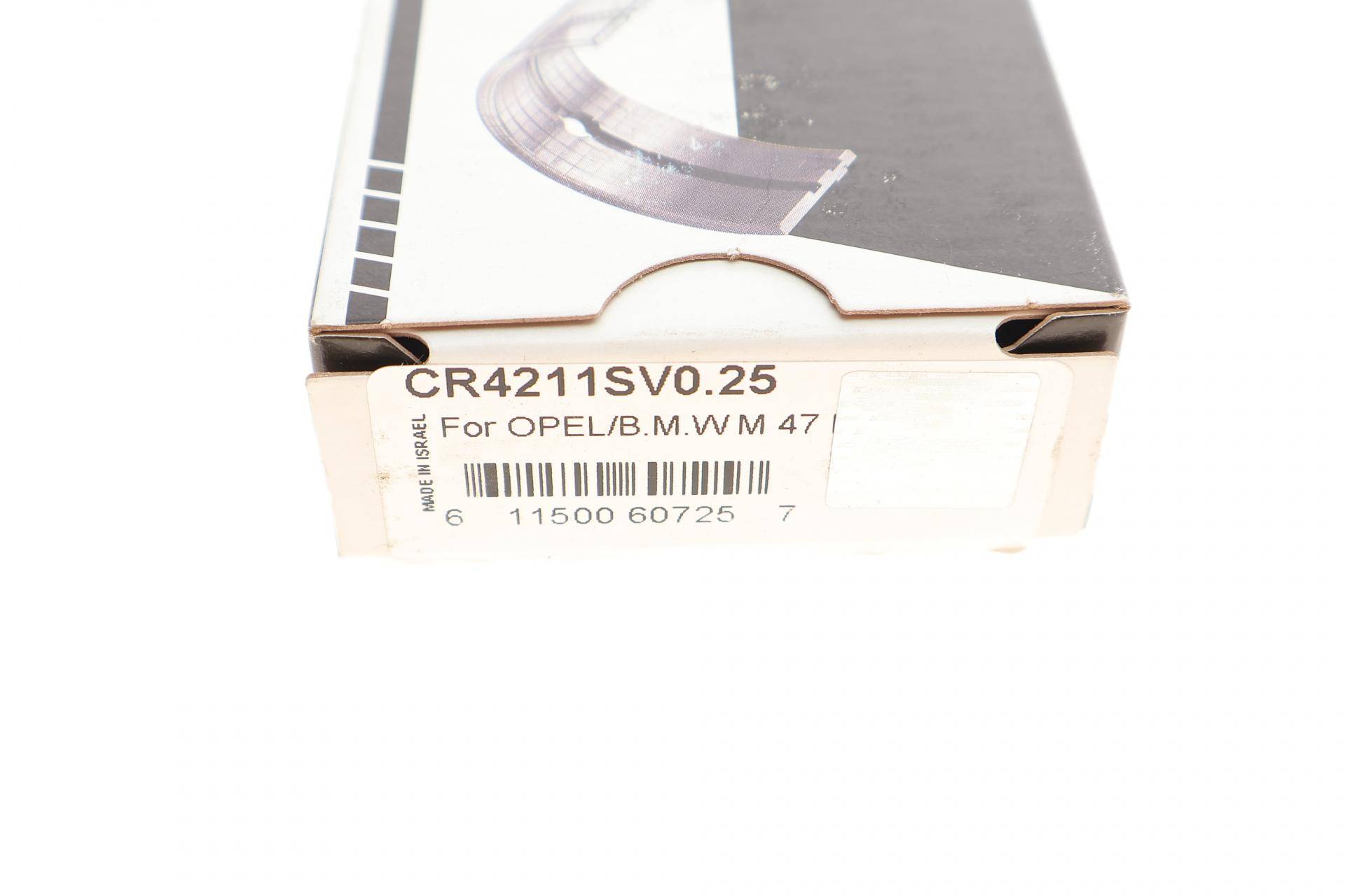 Вкладиші шатунні BMW 3 (E36/E46/E90)/5 (E39/E60) 95-09 M41/M47/N47 (+0.25)