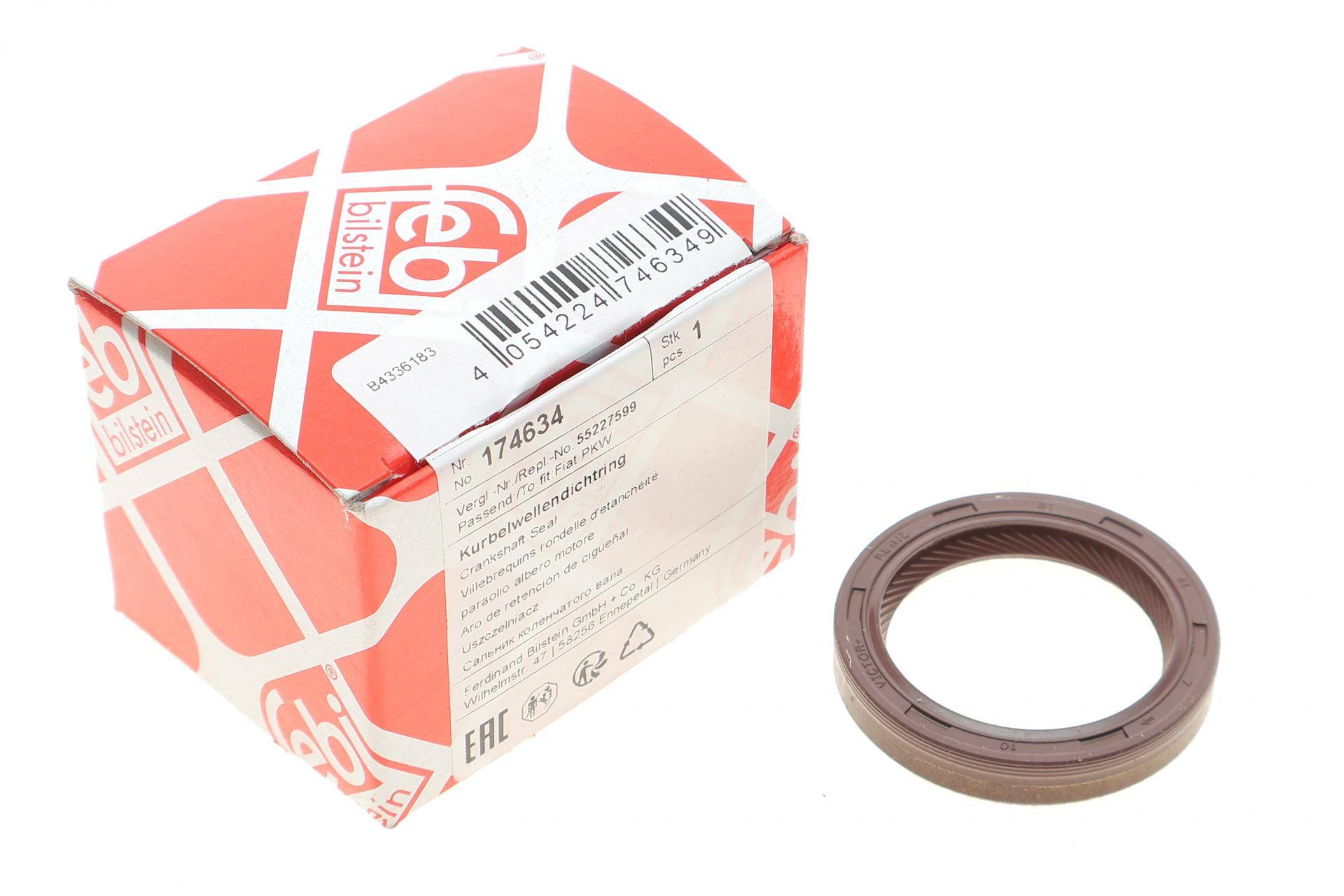 Сальник колінвалу (передній) Fiat Doblo 1.9D/JTD (31x41x7)