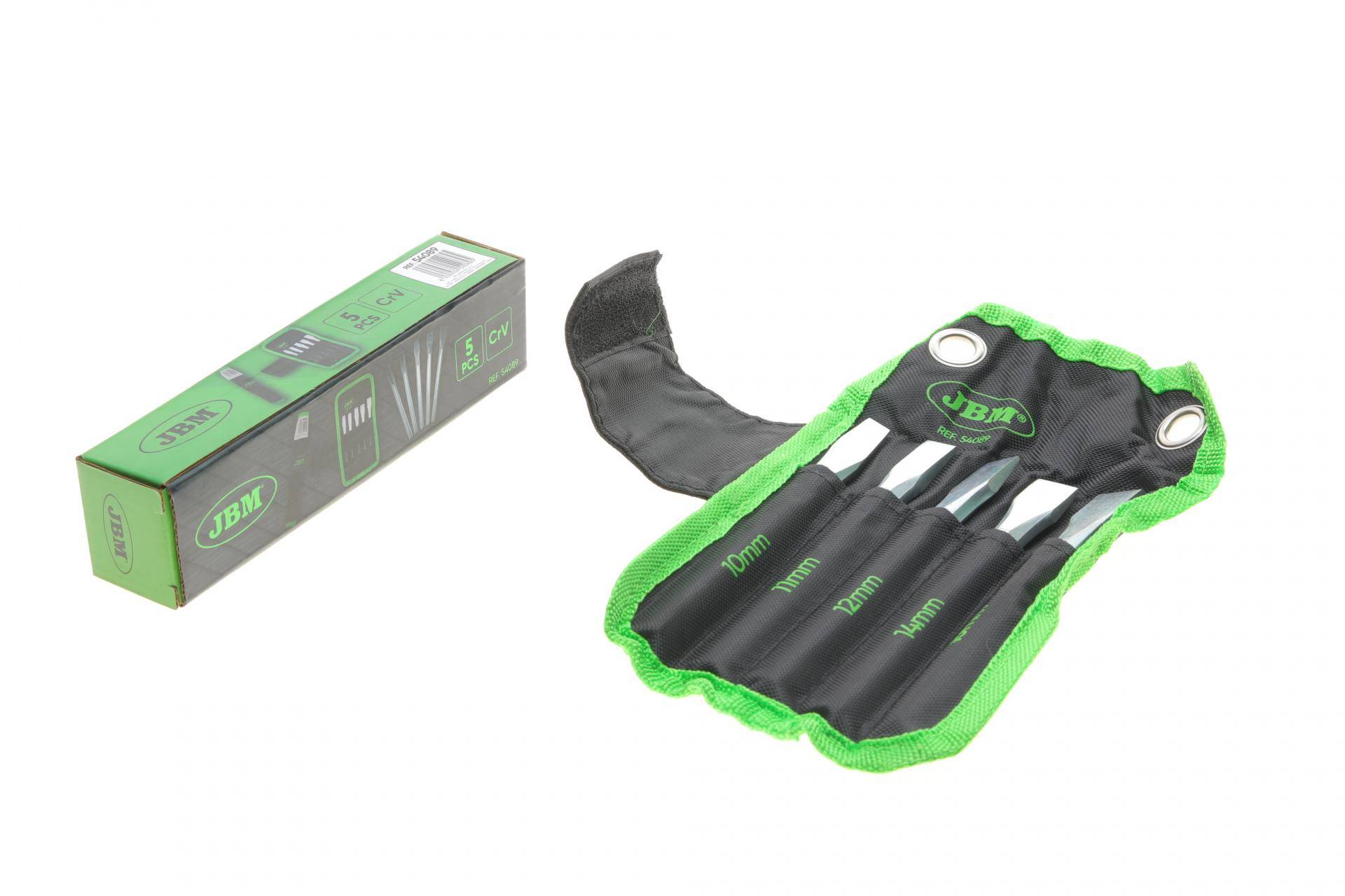 Набір зубил слюсарних 10-16 мм 5 од.