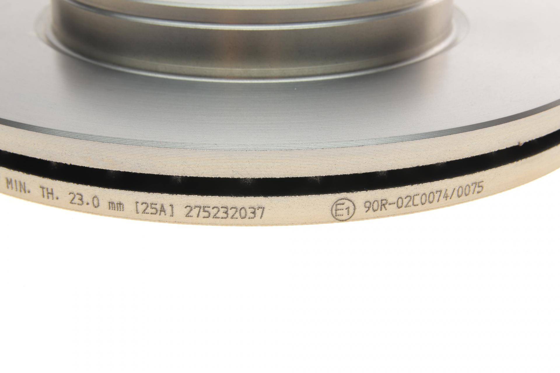 Диск гальмівний (передній) Mazda 6 02-08 (282.5х25)